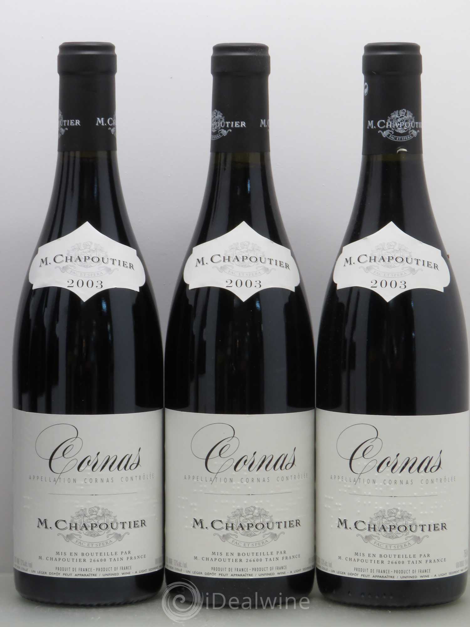 Cornas - 2003 - Posten von 6 Flaschen - 1