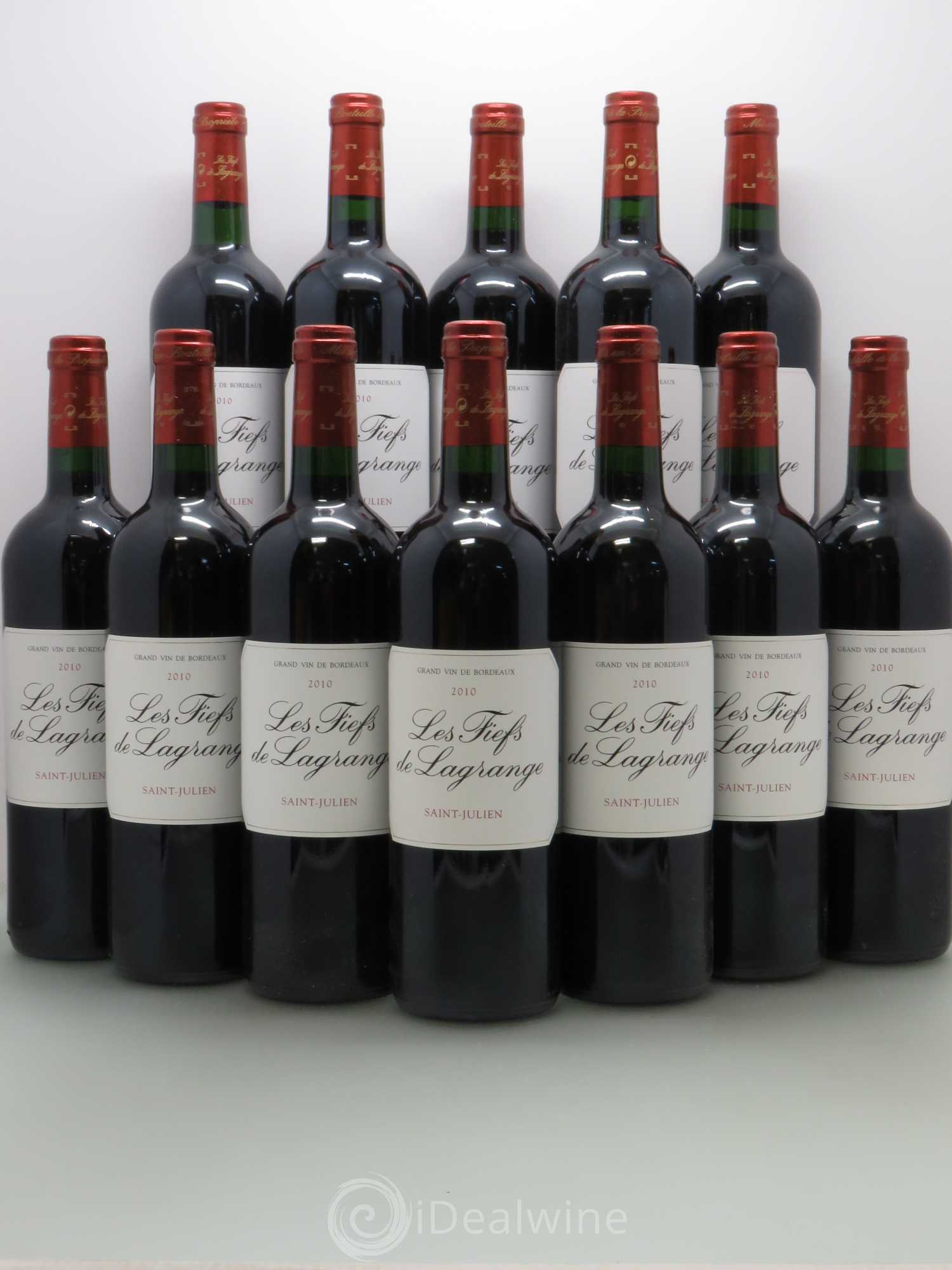 Les Fiefs de Lagrange Second Vin 2010 - Lot de 12 bouteilles - 0