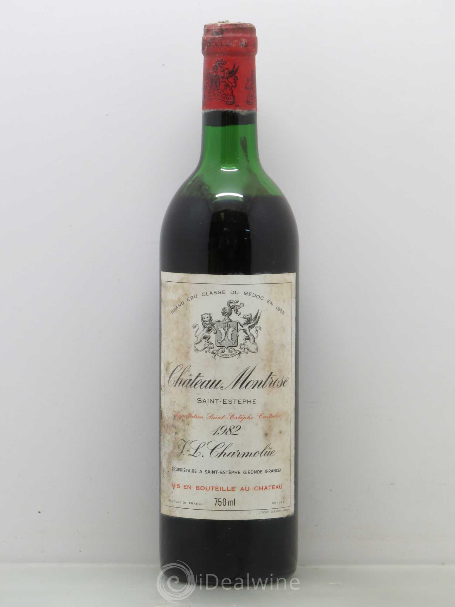 Château Montrose 2ème Grand Cru Classé 1982 - Lot de 1 bouteille - 0