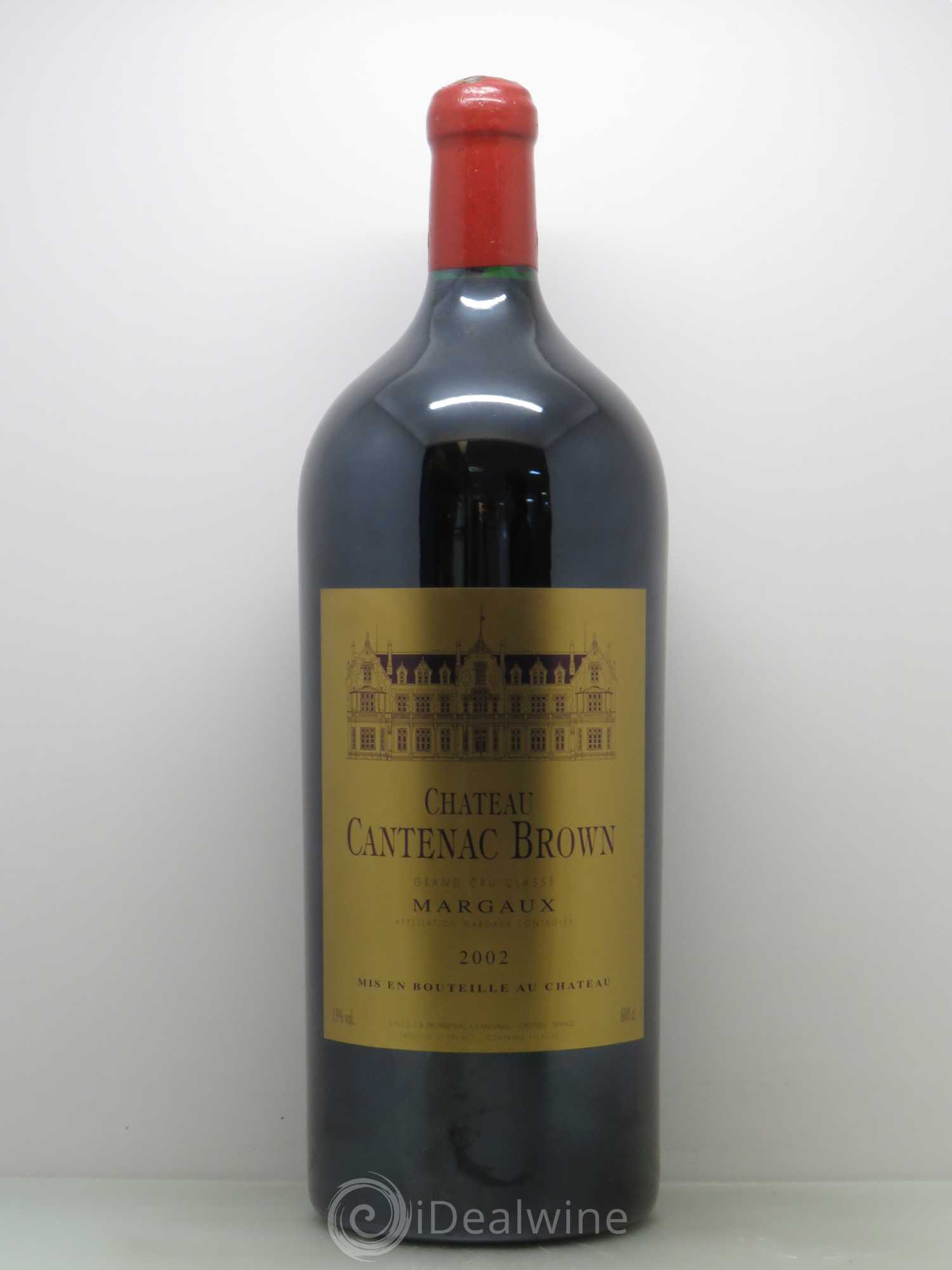 Château Cantenac Brown 3ème Grand Cru Classé 2002 - Lot de 1 impériale - 0