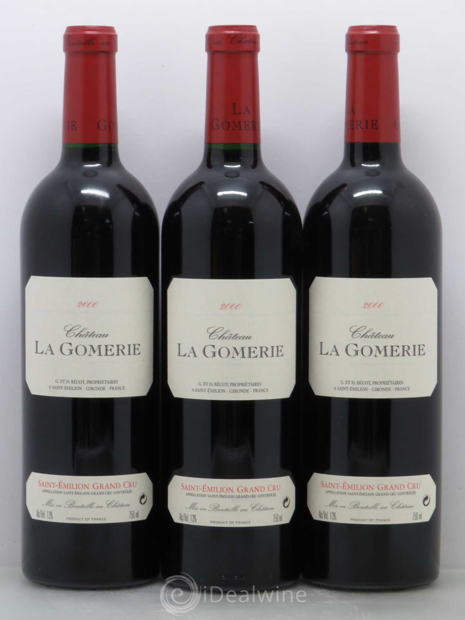 Château La Gomerie 2000 - Lot de 12 bouteilles - 1