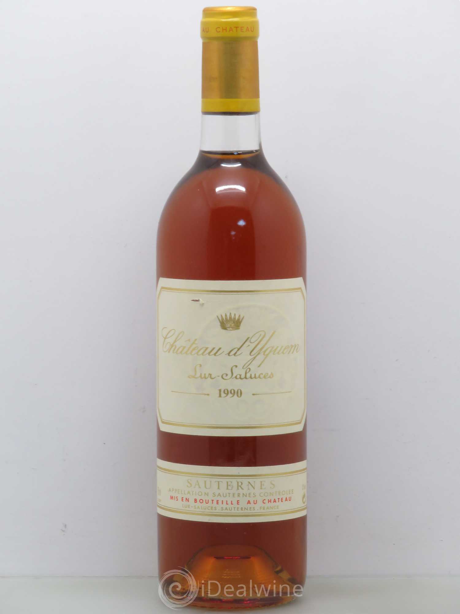 Château d' Yquem 1er Cru Classé Supérieur 1990 - Lotto di 1 bottiglia - 0