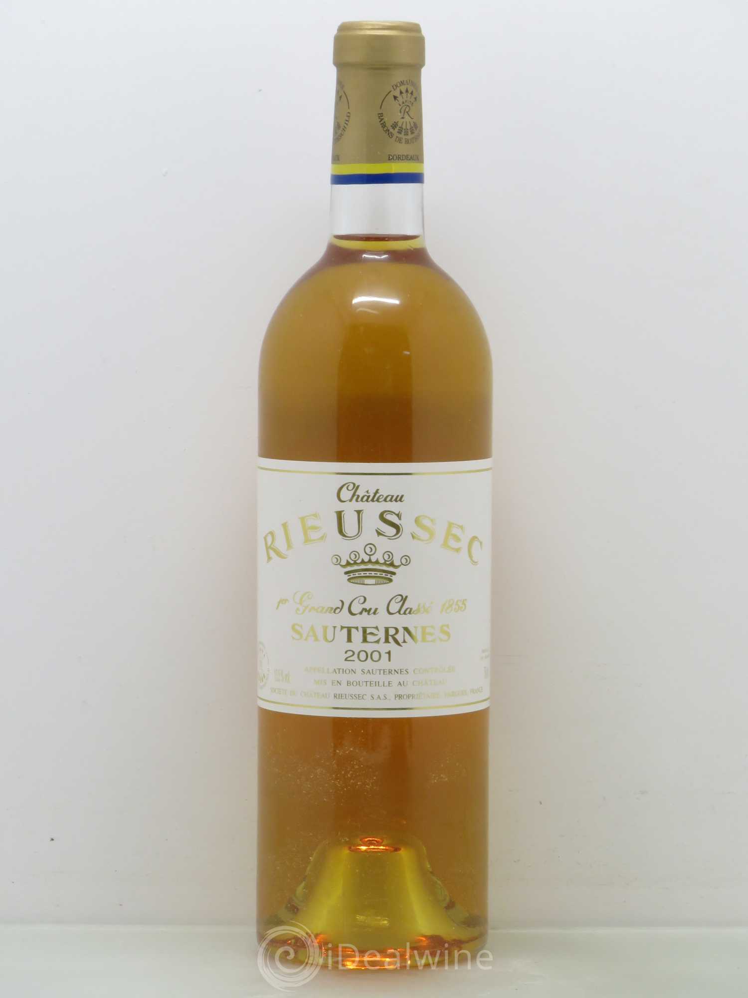 Château Rieussec 1er Grand Cru Classé 2001 - Posten von 1 Flasche - 0