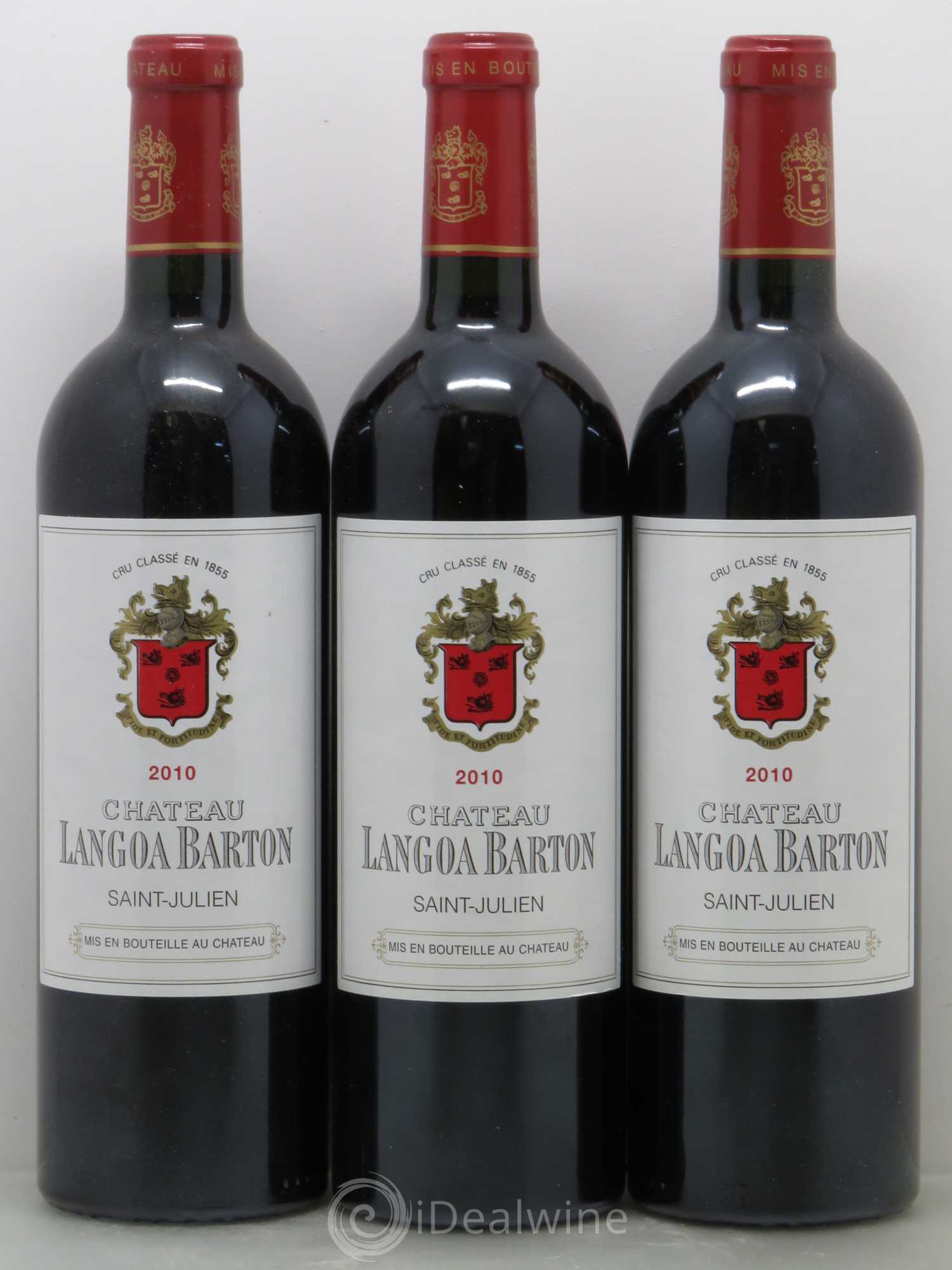 Château Langoa Barton 3ème Grand Cru Classé 2010 - Lot de 6 bouteilles - 2