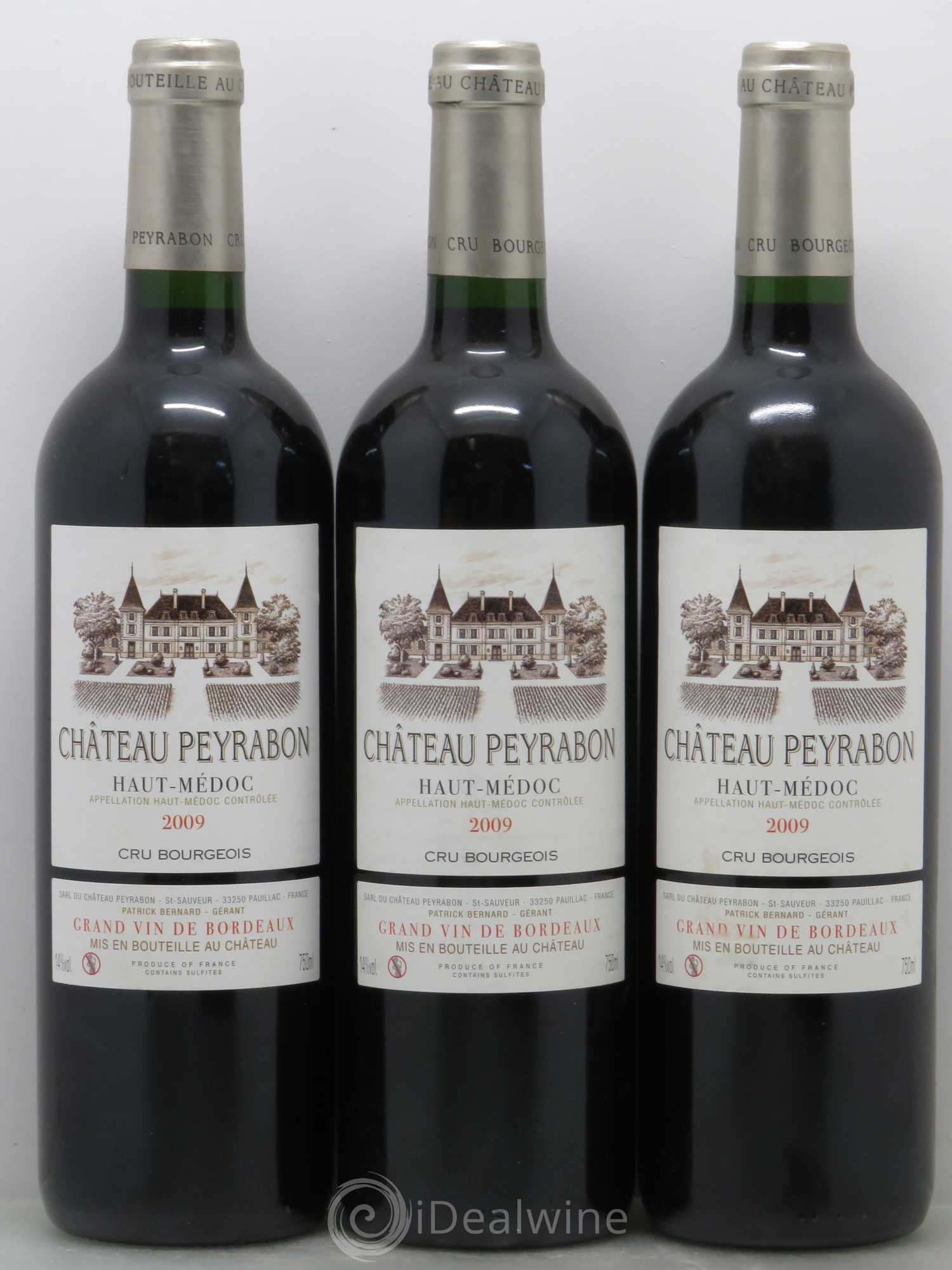 Château Peyrabon Cru Bourgeois 2009 - Lot de 6 bouteilles - 1