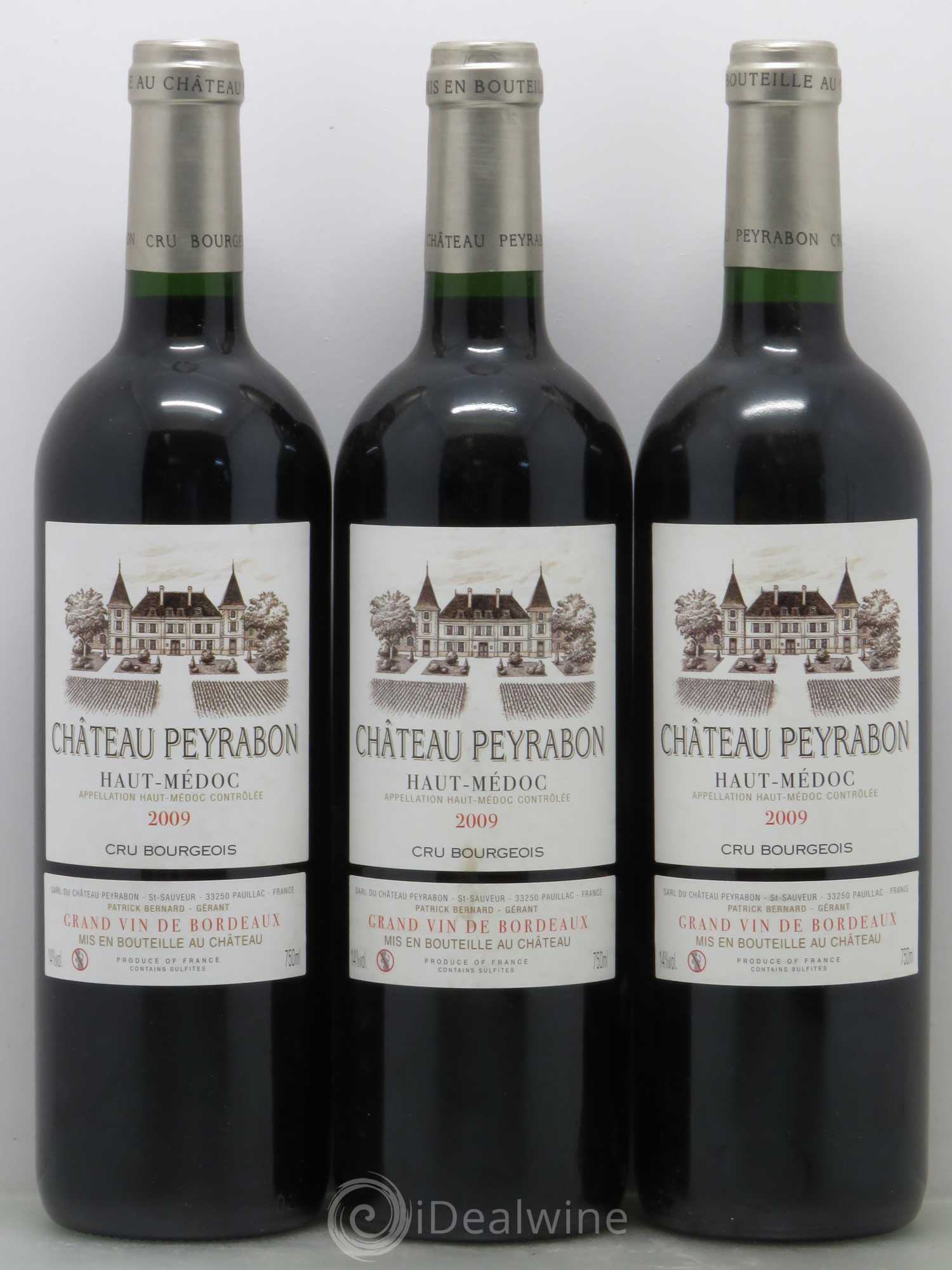 Château Peyrabon Cru Bourgeois 2009 - Lot de 6 bouteilles - 2