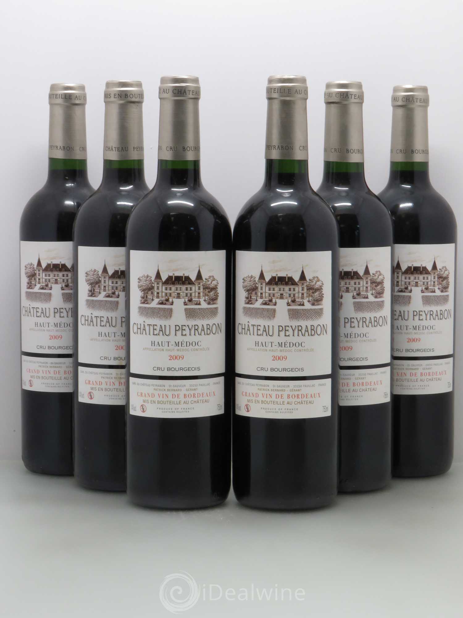 Château Peyrabon Cru Bourgeois 2009 - Lot de 6 bouteilles - 0