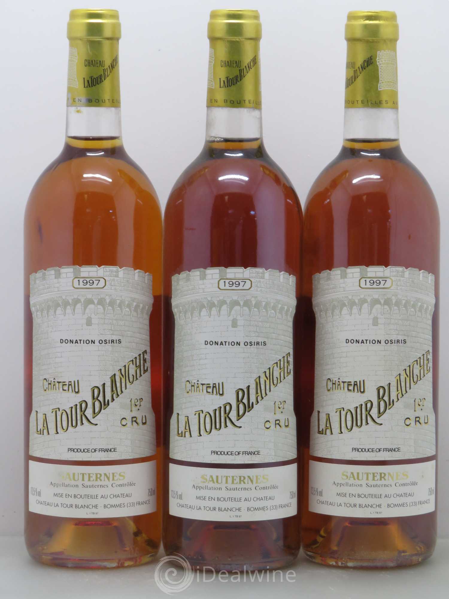 Château la Tour Blanche 1er Grand Cru Classé 1997 - Lotto di 6 bottiglie - 2