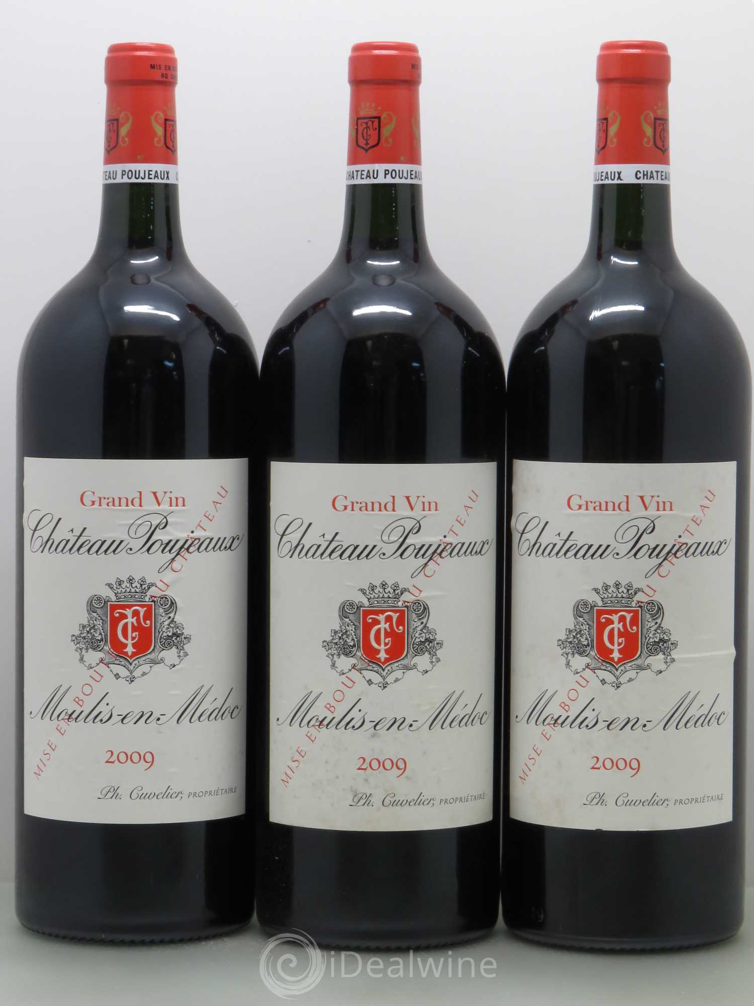 Château Poujeaux 2009 - Lot de 6 magnums - 2