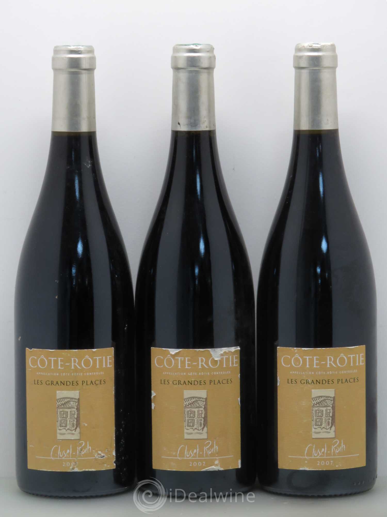 Côte-Rôtie Les Grandes Places Clusel-Roch 2007 - Lot de 6 bouteilles - 2