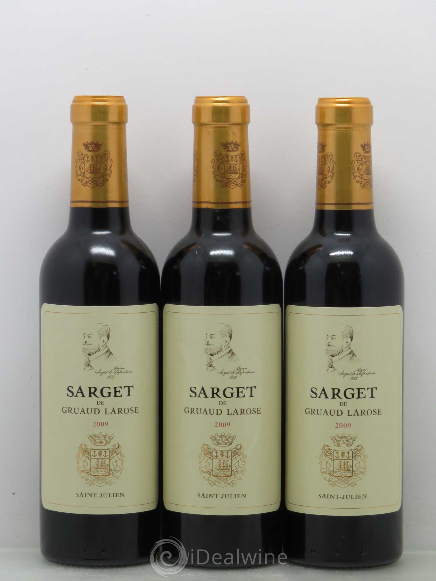 Sarget de Gruaud Larose Second Vin 2009 - Lot de 12 demi bouteilles - 4
