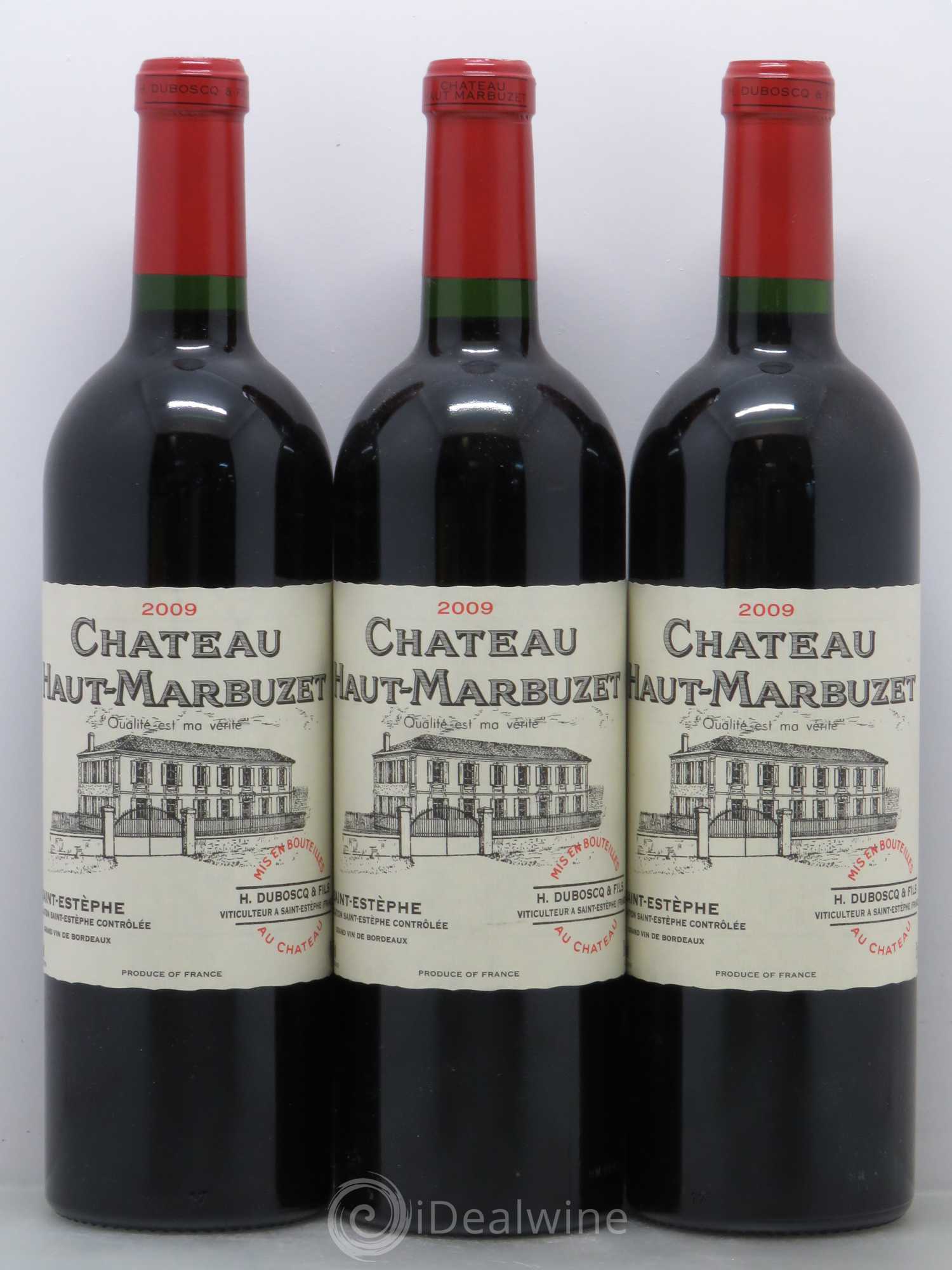 Château Haut Marbuzet 2009 - Lot de 6 bouteilles - 2