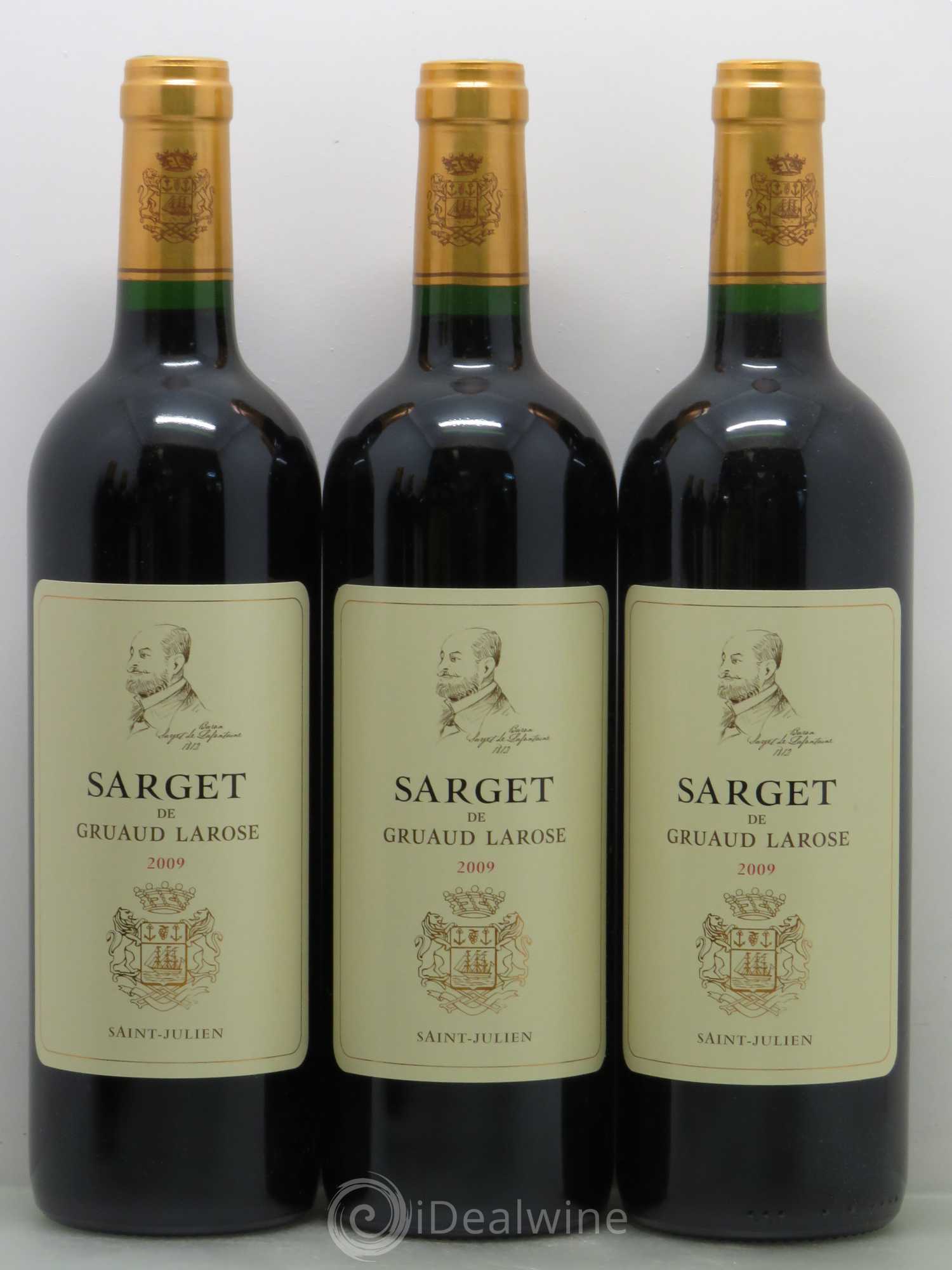 Sarget de Gruaud Larose Second Vin 2009 - Lot de 6 bouteilles - 1