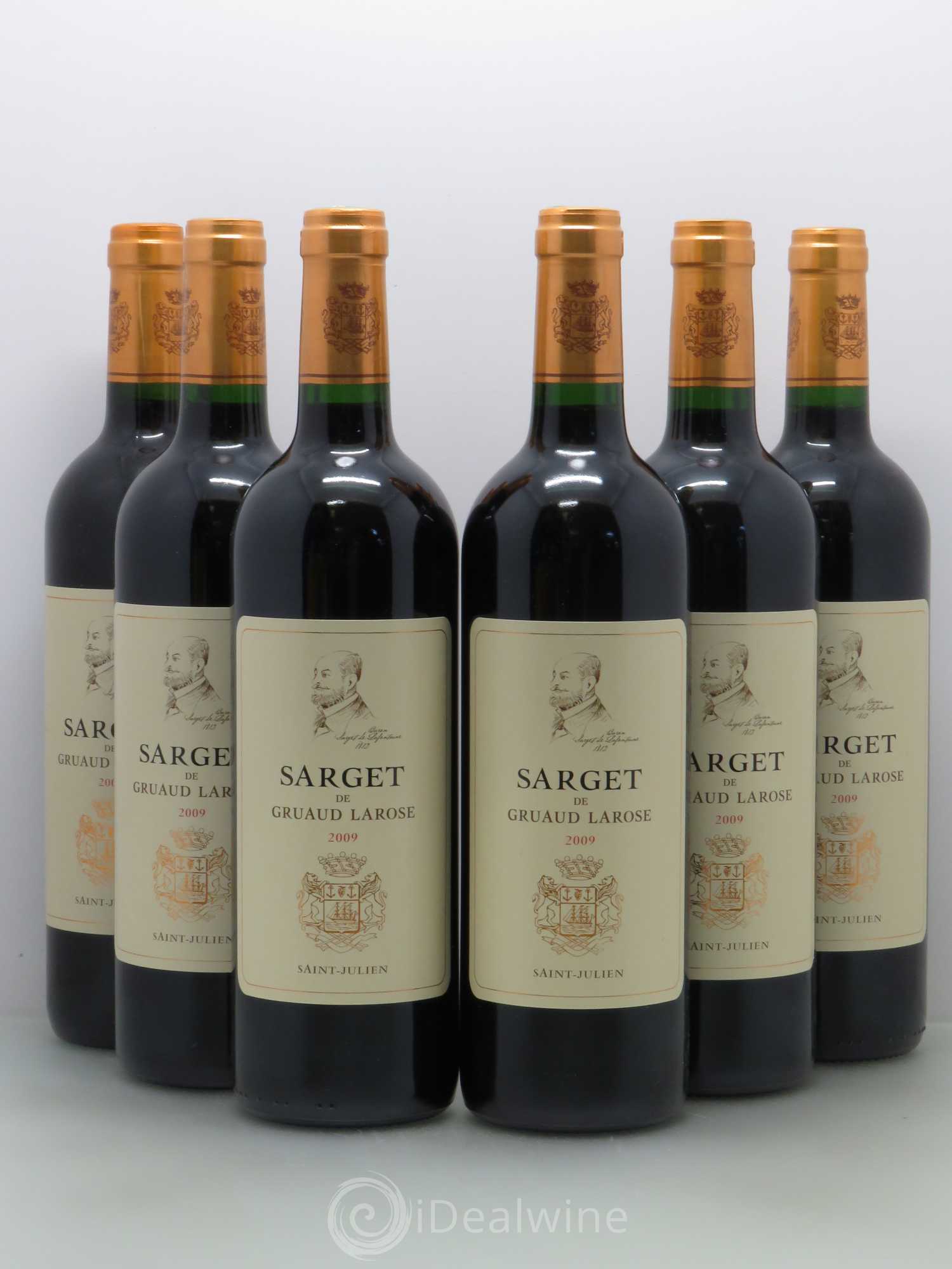 Sarget de Gruaud Larose Second Vin 2009 - Lot de 6 bouteilles - 0