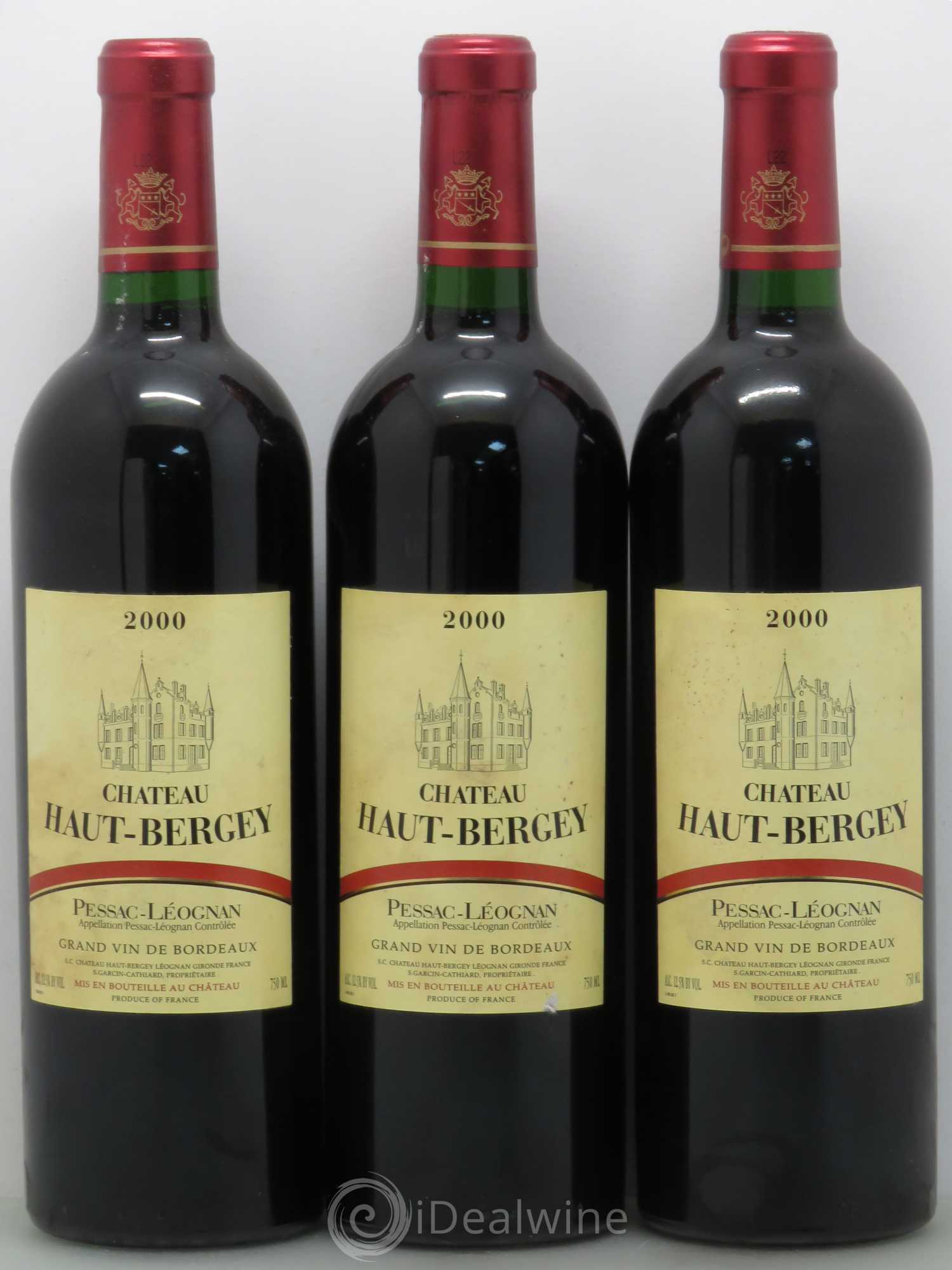 Château Haut-Bergey 2000 - Lot de 12 bouteilles - 1