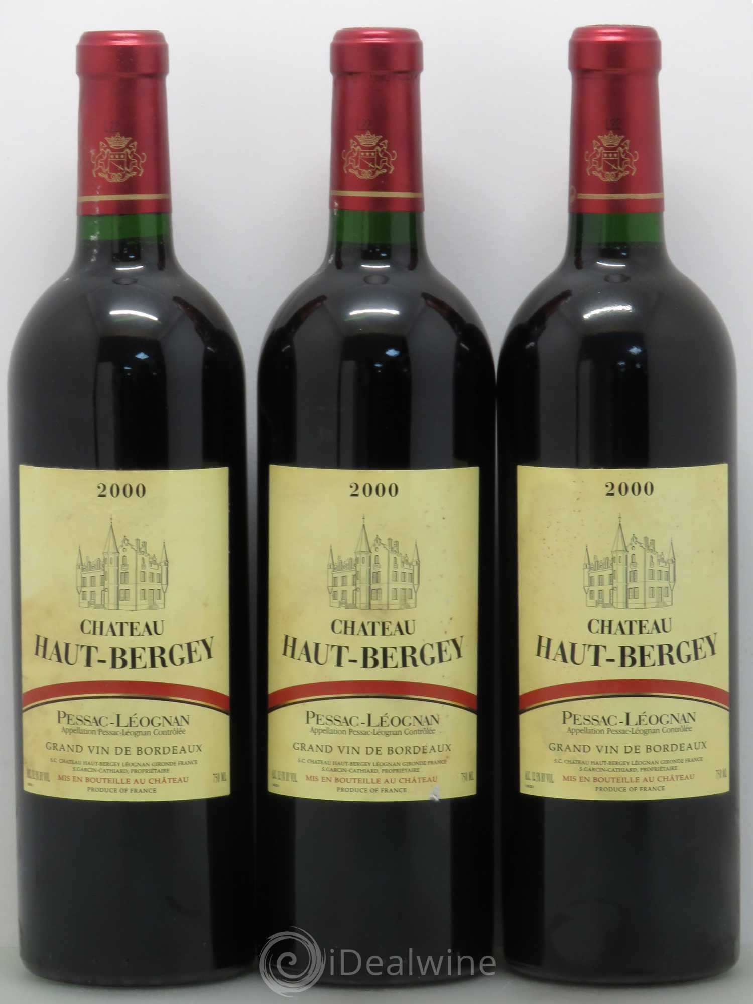 Château Haut-Bergey 2000 - Lot de 12 bouteilles - 2