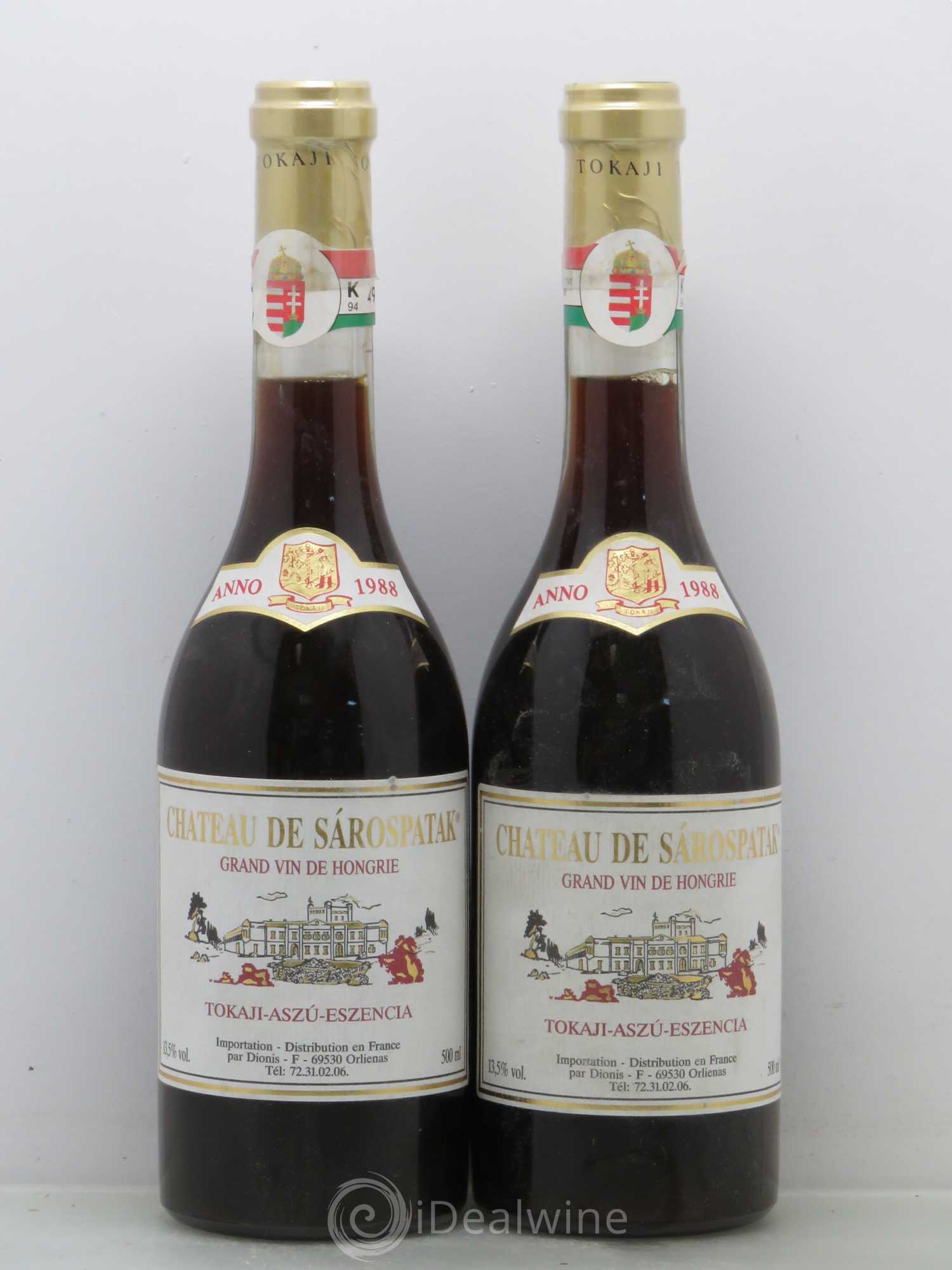 Tokaji 1988 - Lotto di 2 bottiglie - 0