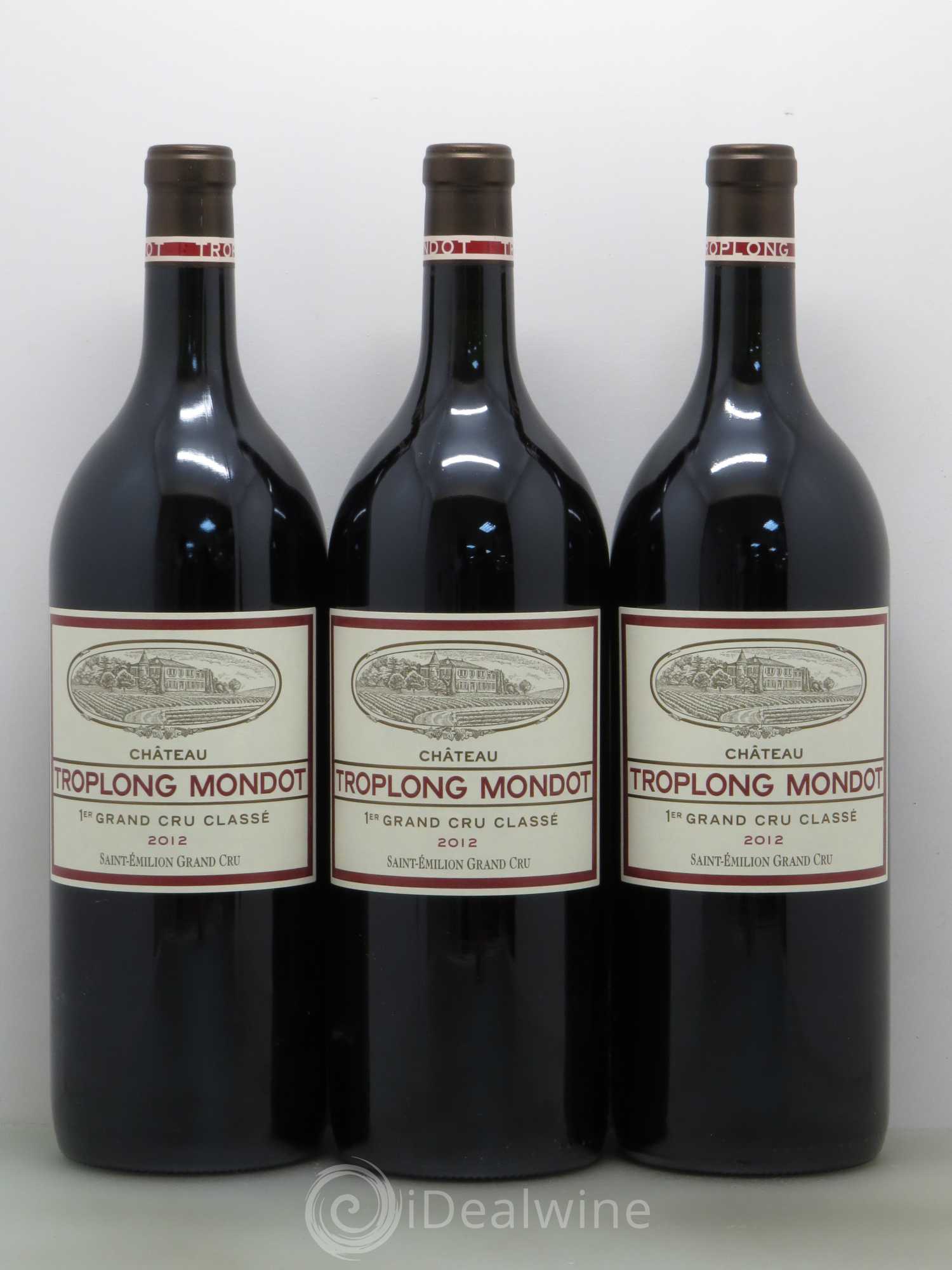 Château Troplong Mondot 1er Grand Cru Classé B 2012 - Lot de 6 magnums - 2