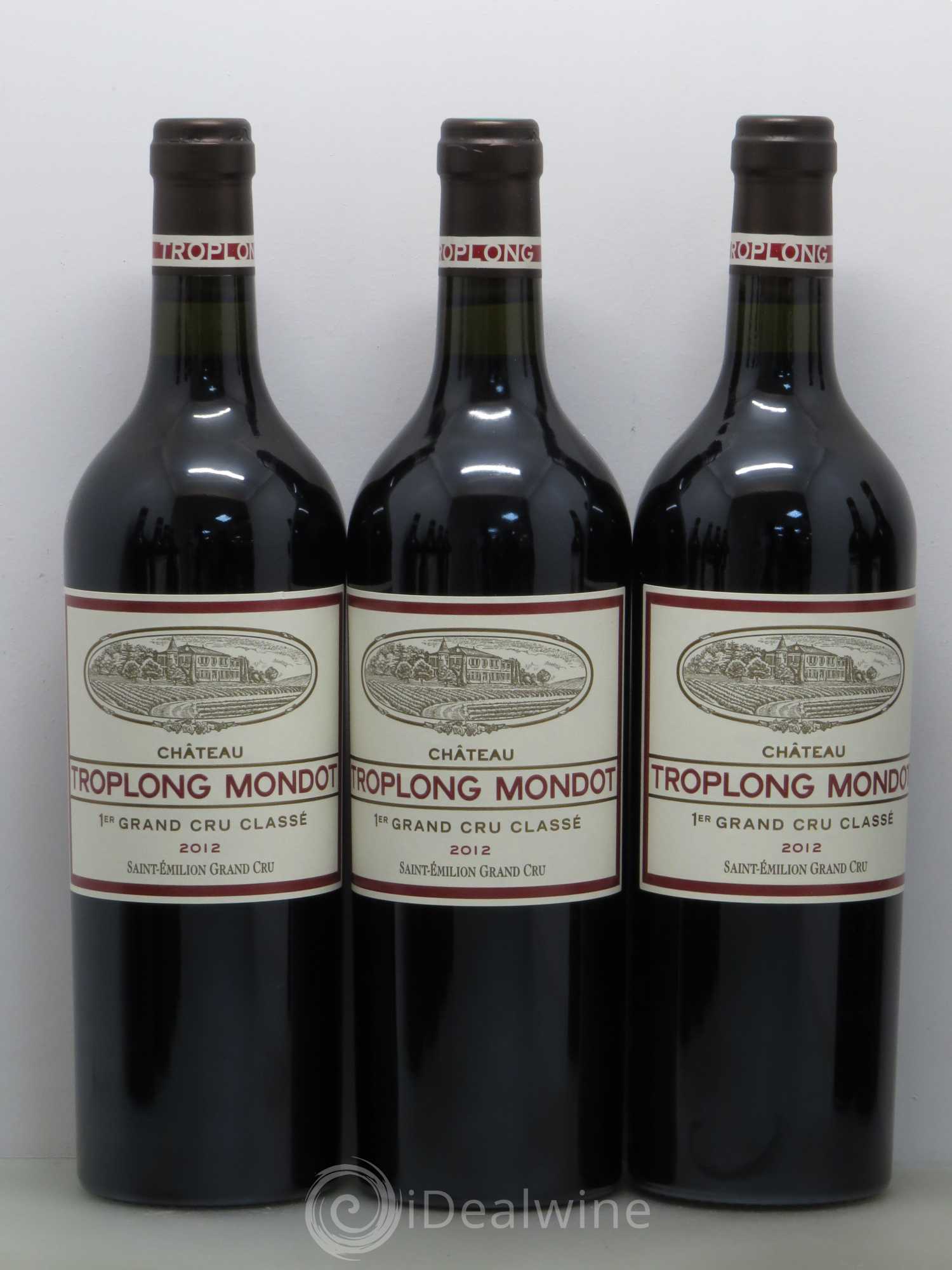 Château Troplong Mondot 1er Grand Cru Classé B 2012 - Lot de 12 bouteilles - 2