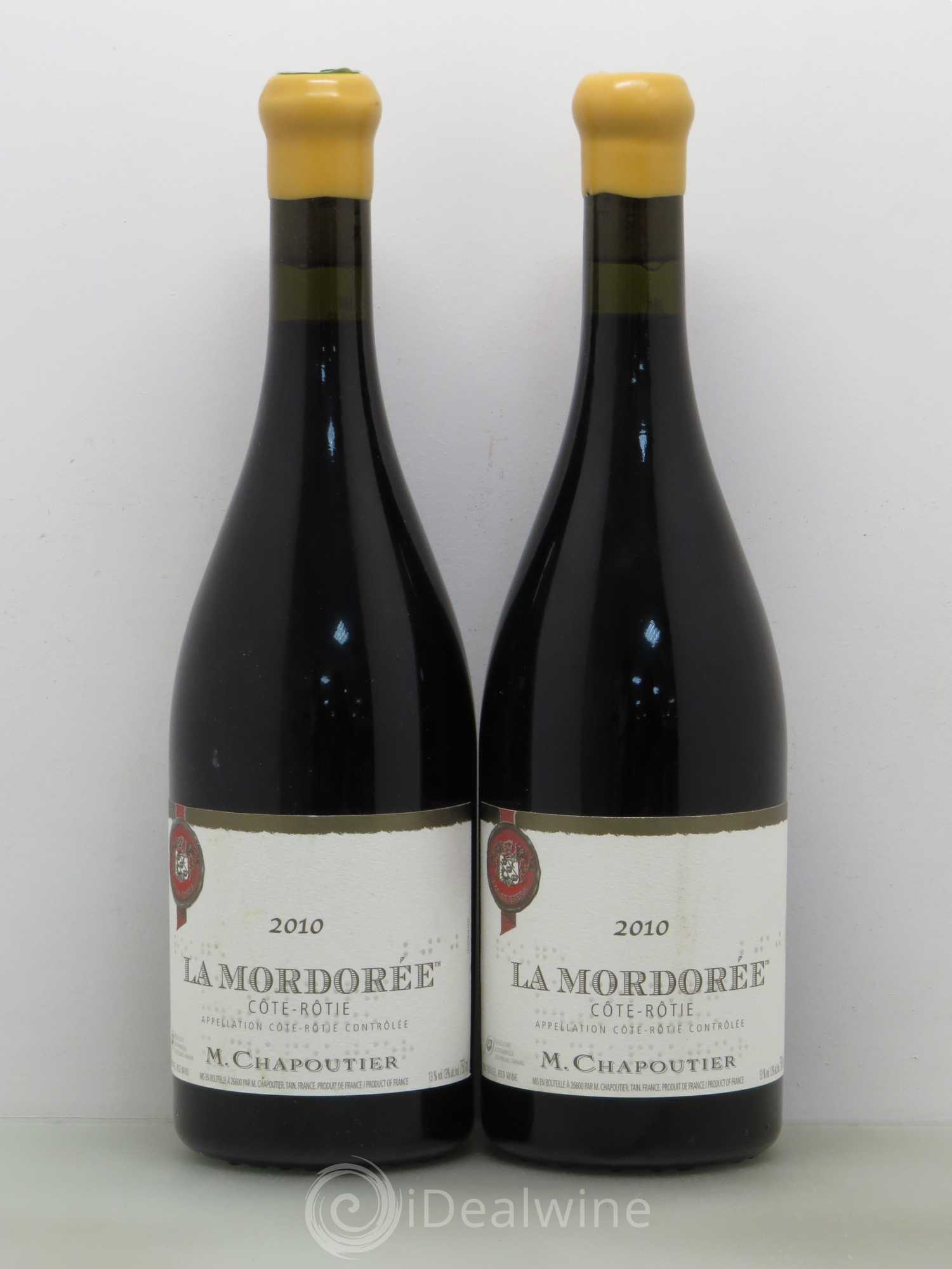Côte-Rôtie La Mordorée Chapoutier 2010 - Lot de 2 bouteilles - 0