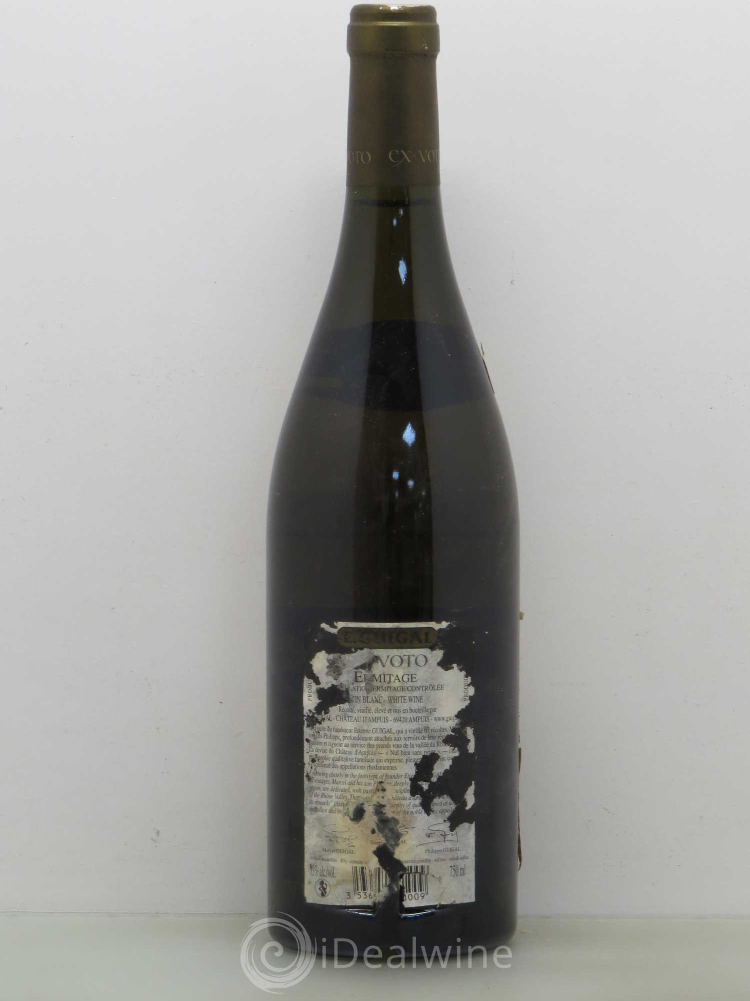 Ermitage Ex Voto Guigal 2006 - Lot de 1 bouteille - 1