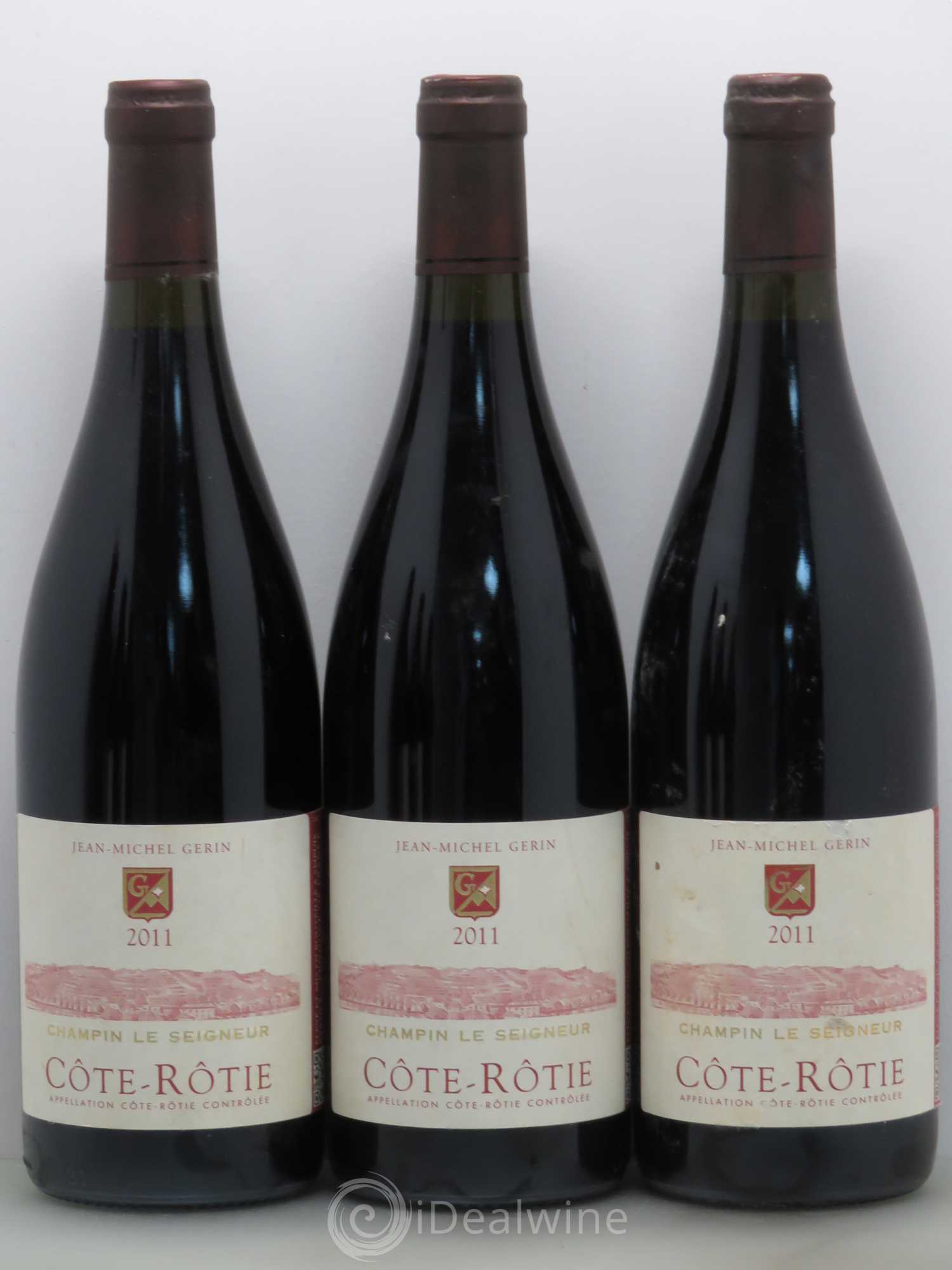 Côte-Rôtie Champin Le Seigneur Jean-Michel Gerin 2011 - Lot de 6 bouteilles - 1