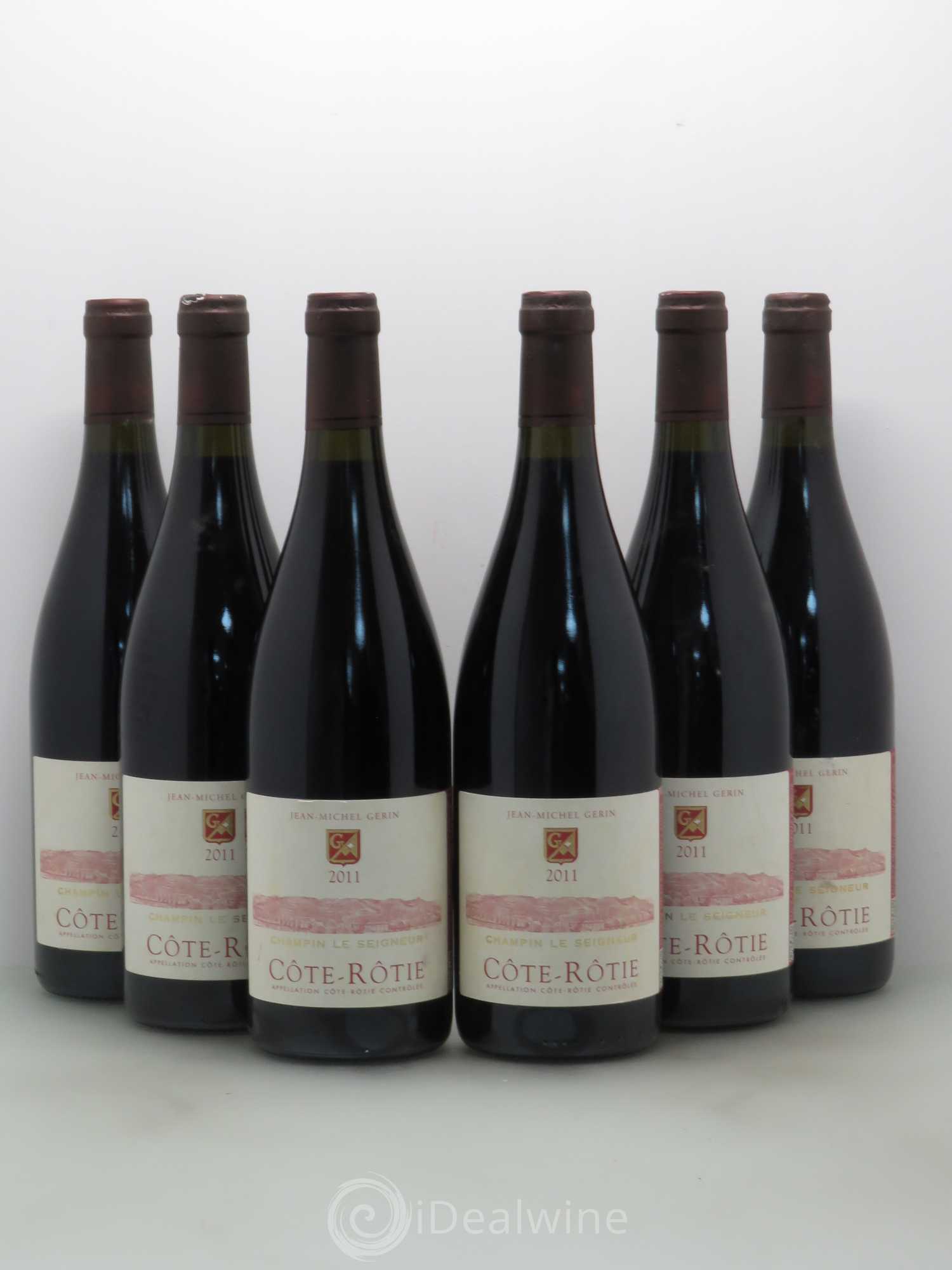 Côte-Rôtie Champin Le Seigneur Jean-Michel Gerin 2011 - Lot de 6 bouteilles - 0