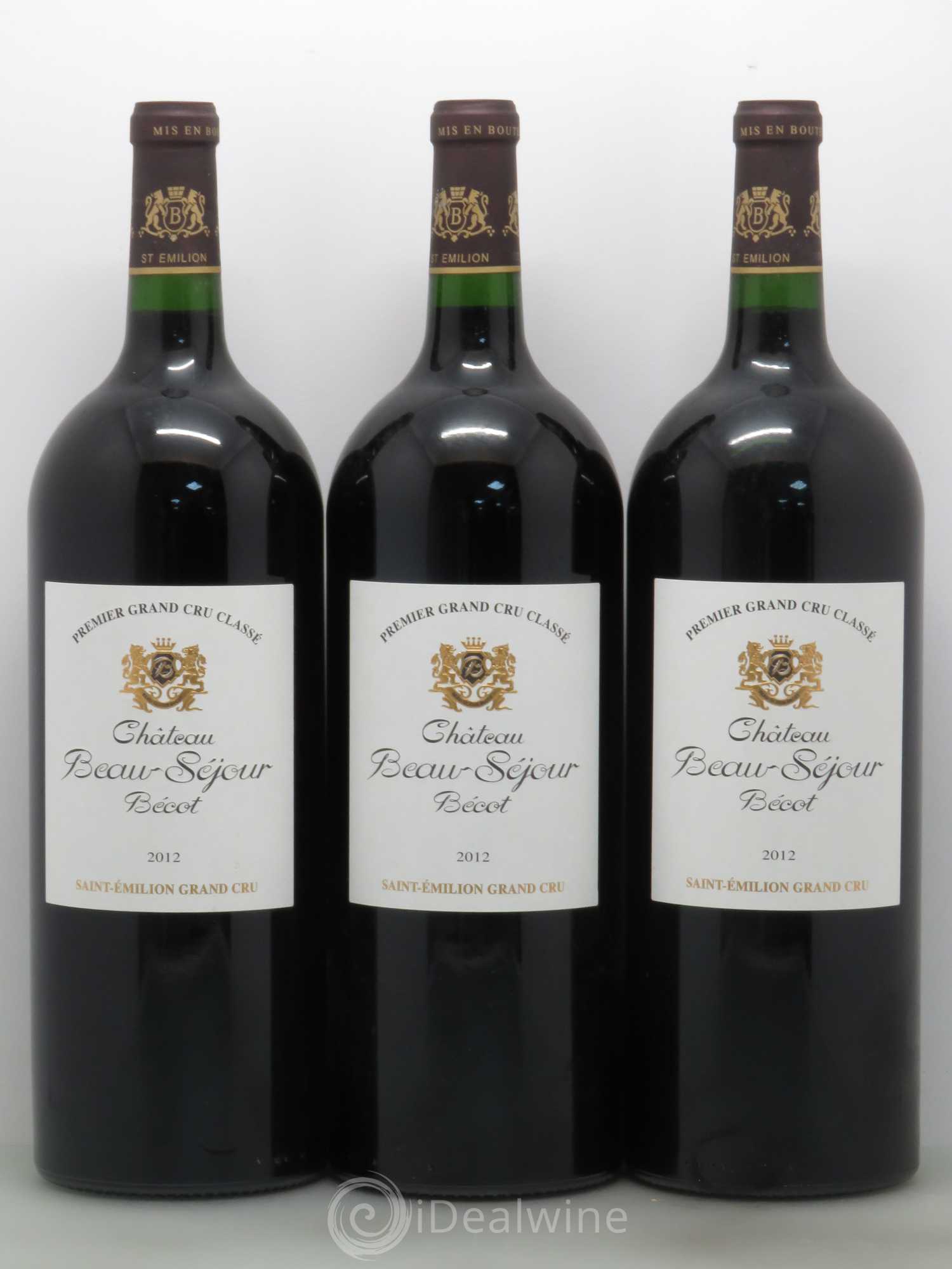Château Beau-Séjour Bécot 1er Grand Cru Classé B 2012 - Posten von 6 Magnum - 1