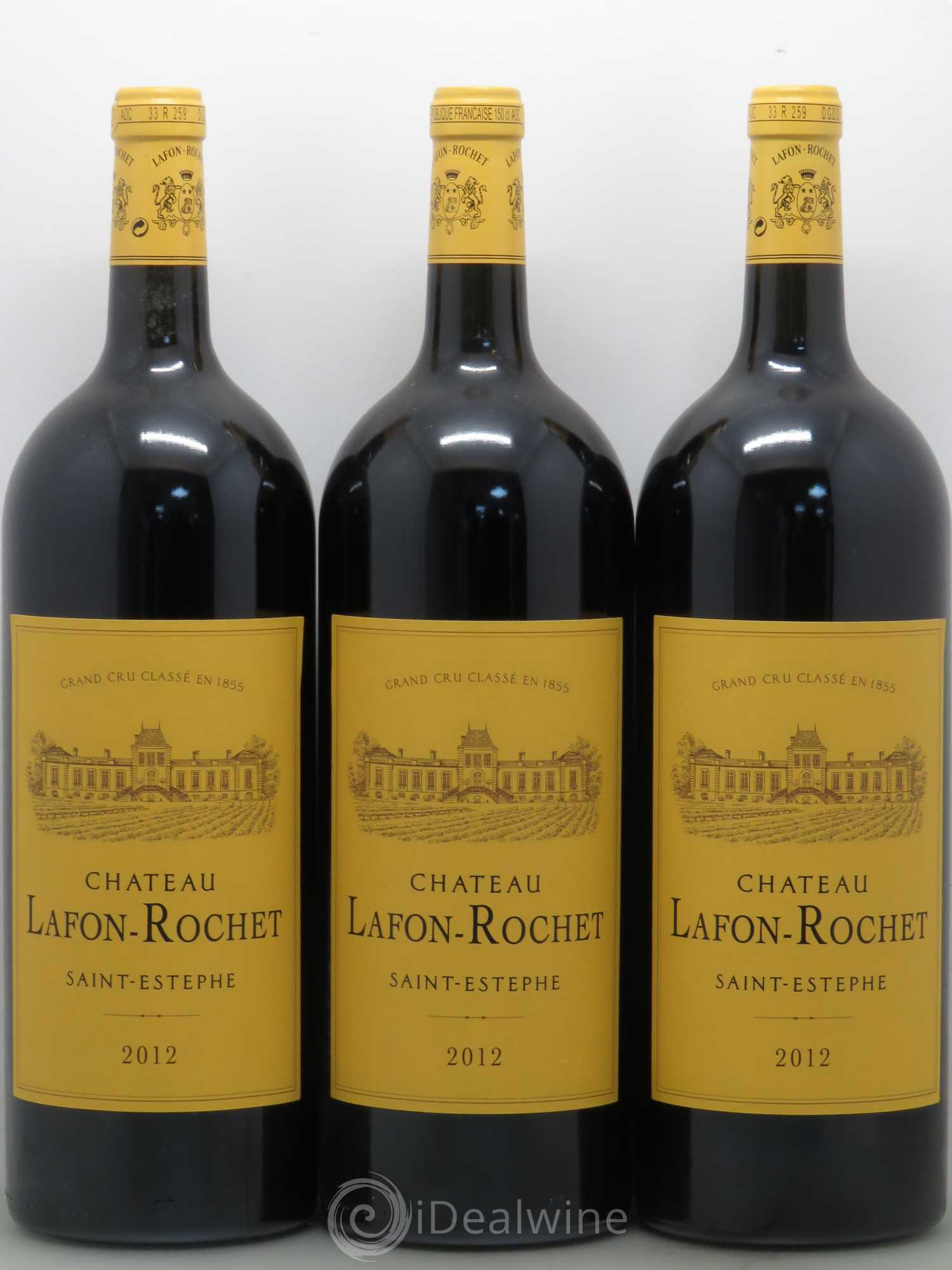 Château Lafon Rochet 4ème Grand Cru Classé 2012 - Lot de 6 magnums - 1