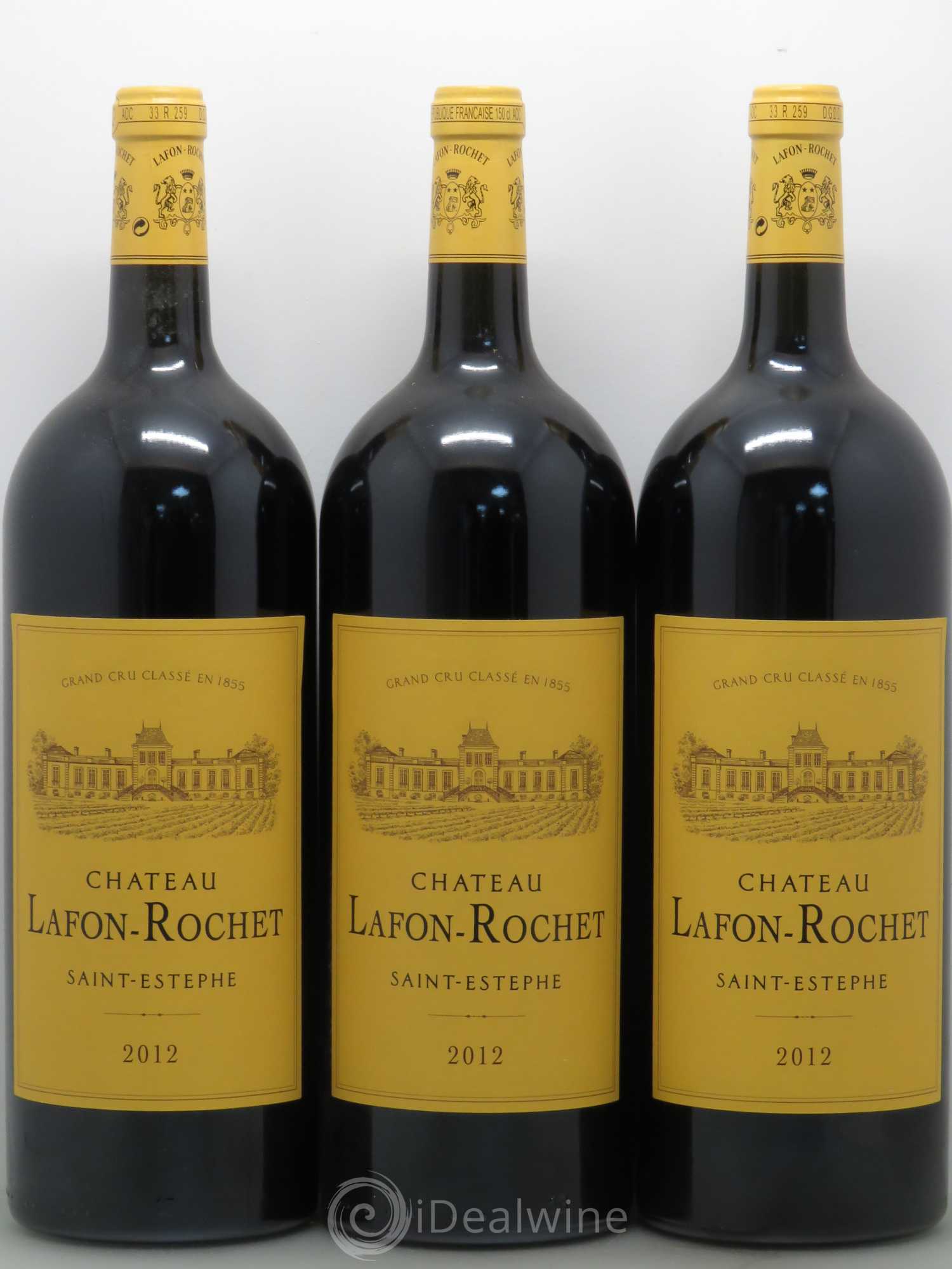 Château Lafon Rochet 4ème Grand Cru Classé 2012 - Lot de 6 magnums - 2