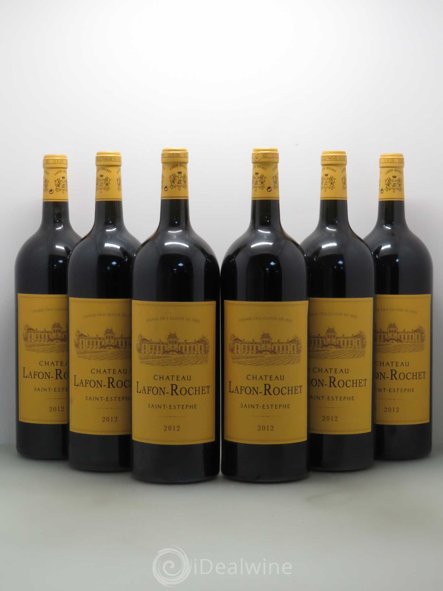 Château Lafon Rochet 4ème Grand Cru Classé 2012 - Lot de 6 magnums - 0