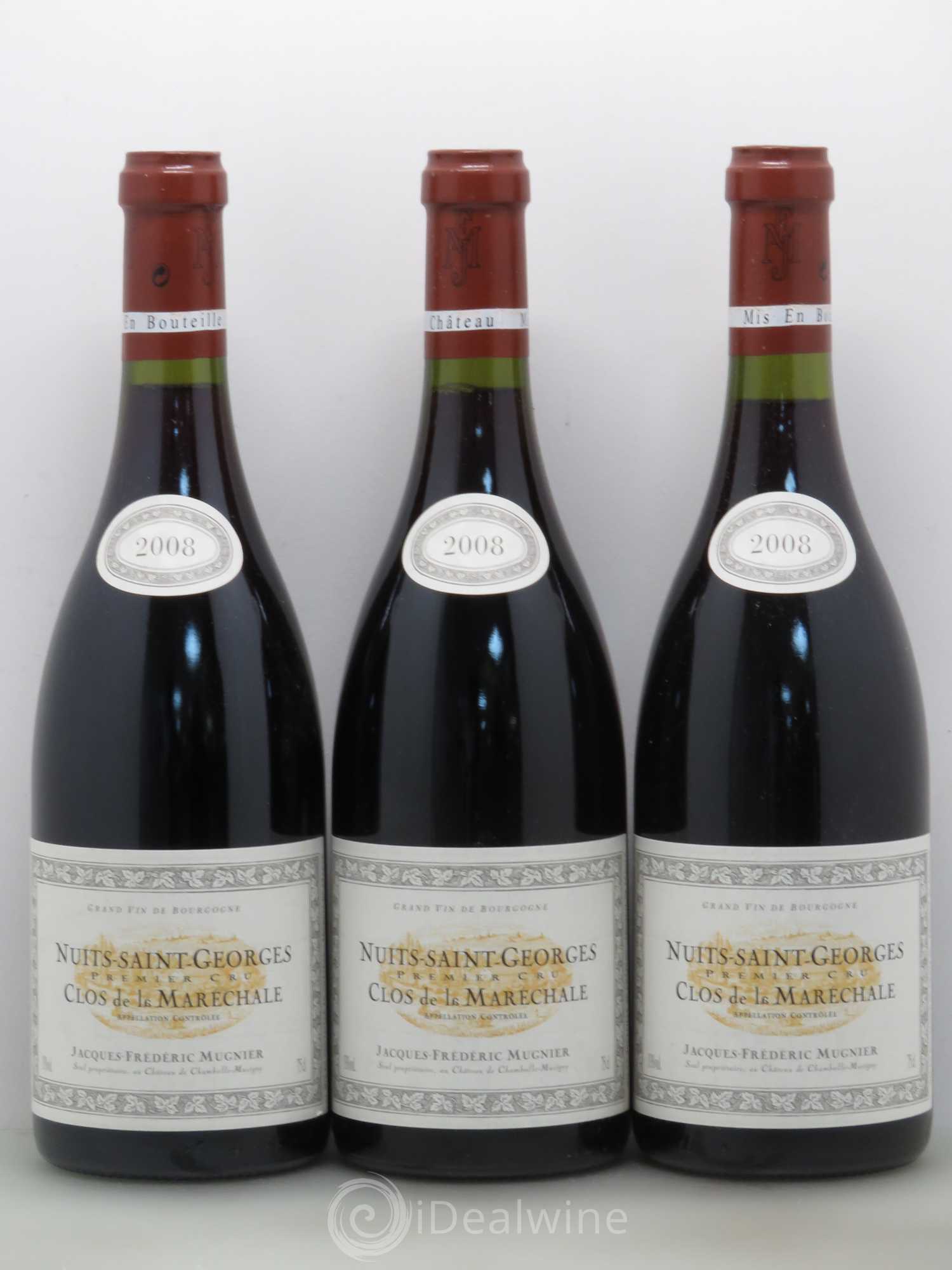 Nuits-Saint-Georges 1er Cru Clos de La Maréchale Jacques-Frédéric Mugnier 2008 - Lot de 12 bouteilles - 4