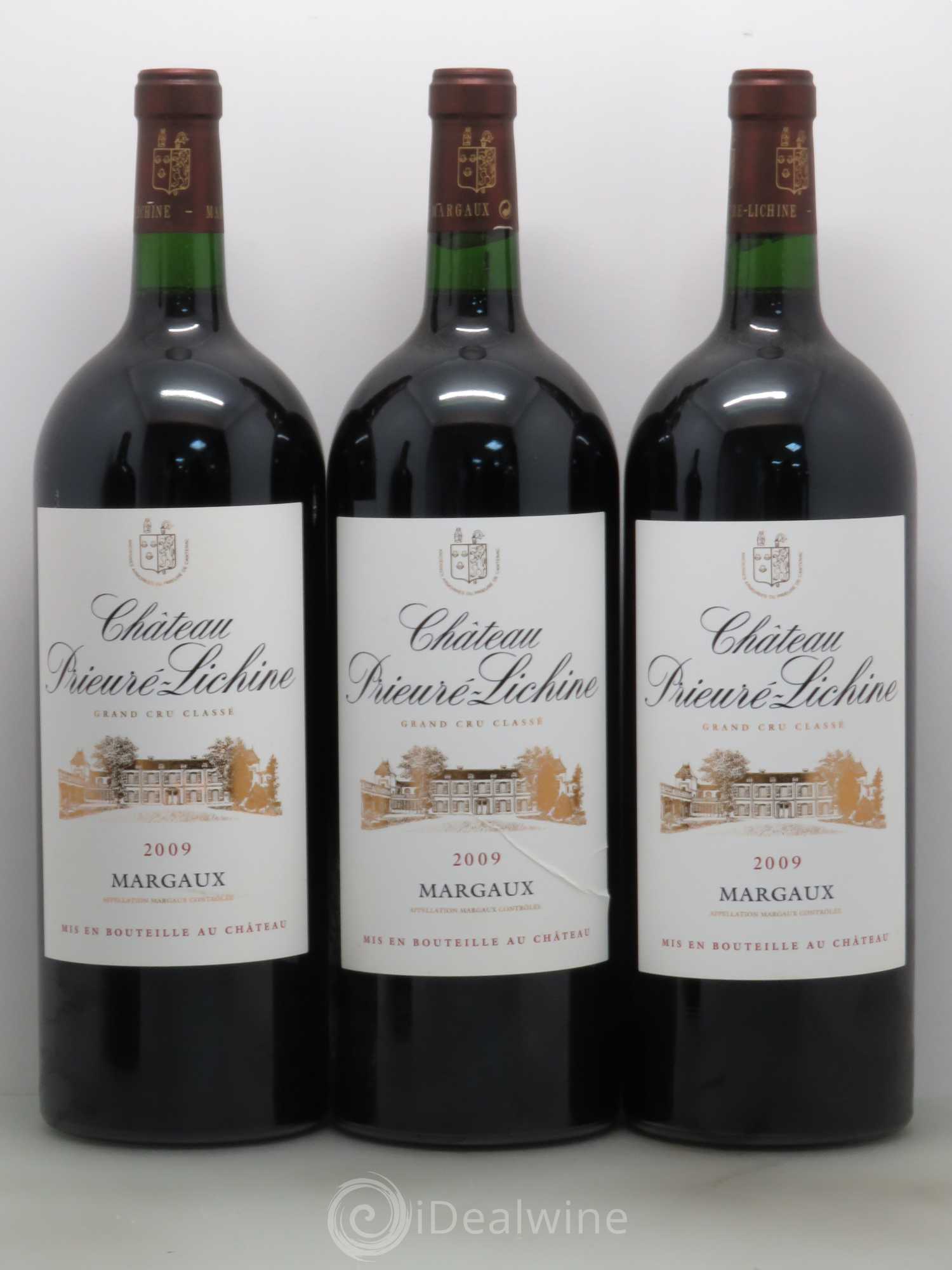 Château Prieuré Lichine 4ème Grand Cru Classé 2009 - Lot de 6 magnums - 1