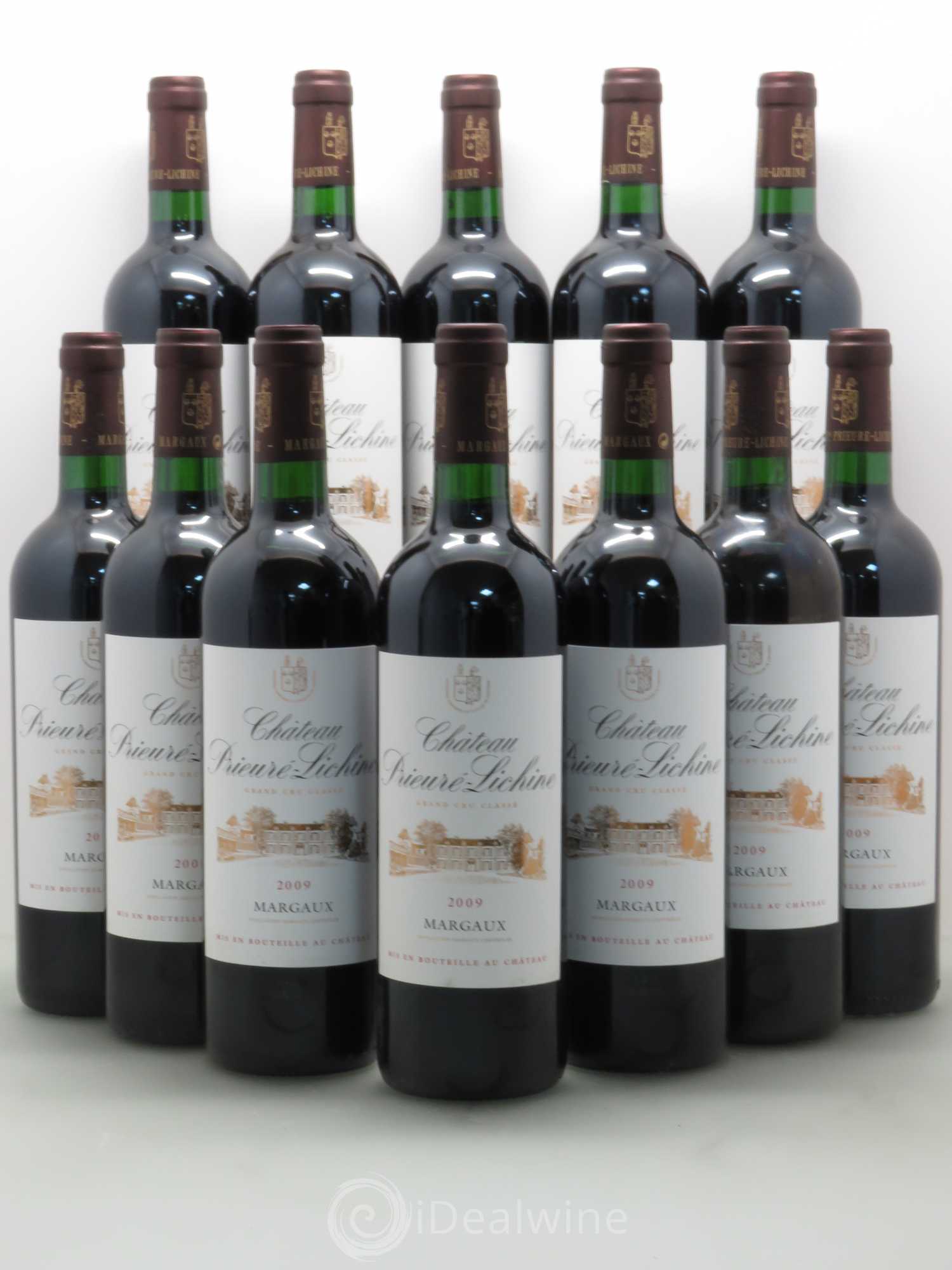 Château Prieuré Lichine 4ème Grand Cru Classé 2009 - Lot de 12 bouteilles - 0