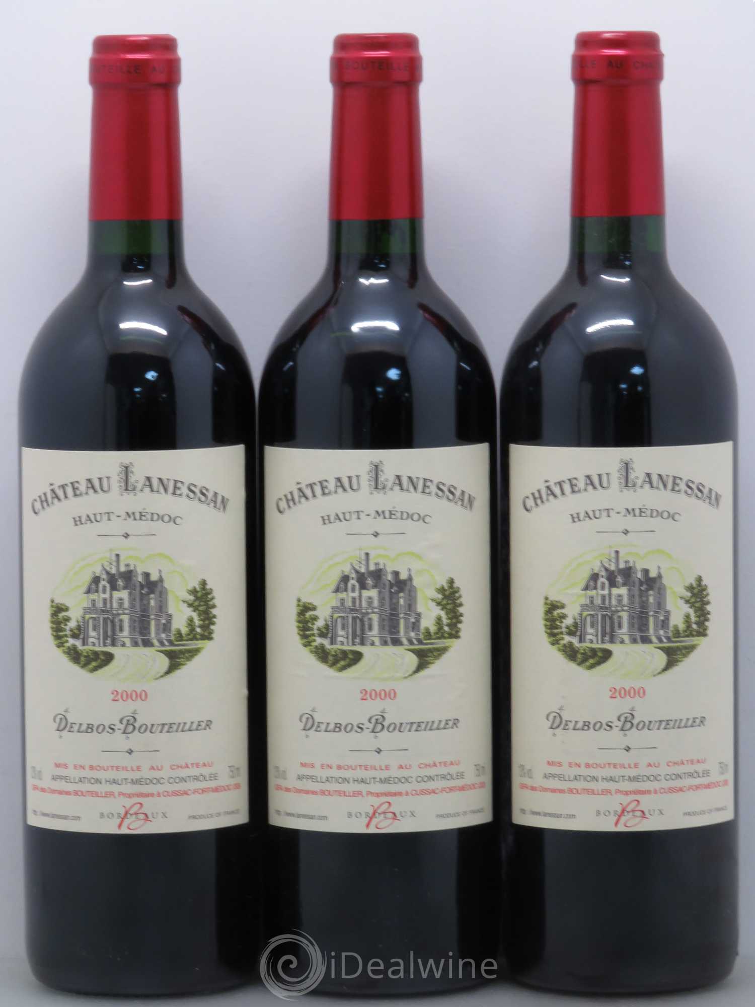 Château Lanessan Cru Bourgeois 2000 - Lot de 12 bouteilles - 3
