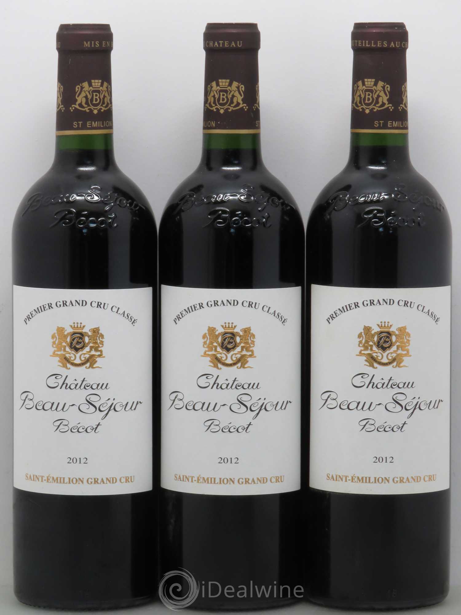 Château Beau-Séjour Bécot 1er Grand Cru Classé B 2012 - Lot de 12 bouteilles - 3