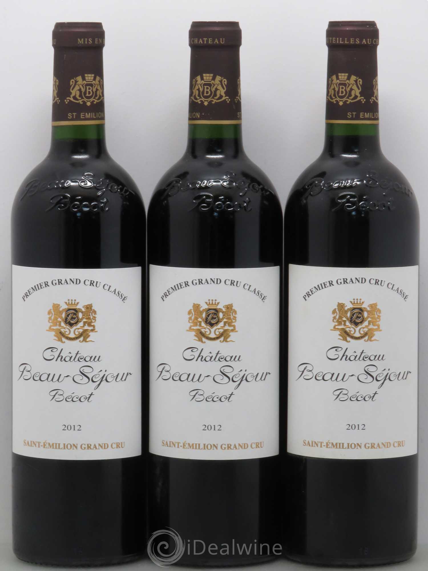 Château Beau-Séjour Bécot 1er Grand Cru Classé B 2012 - Lot de 12 bouteilles - 4