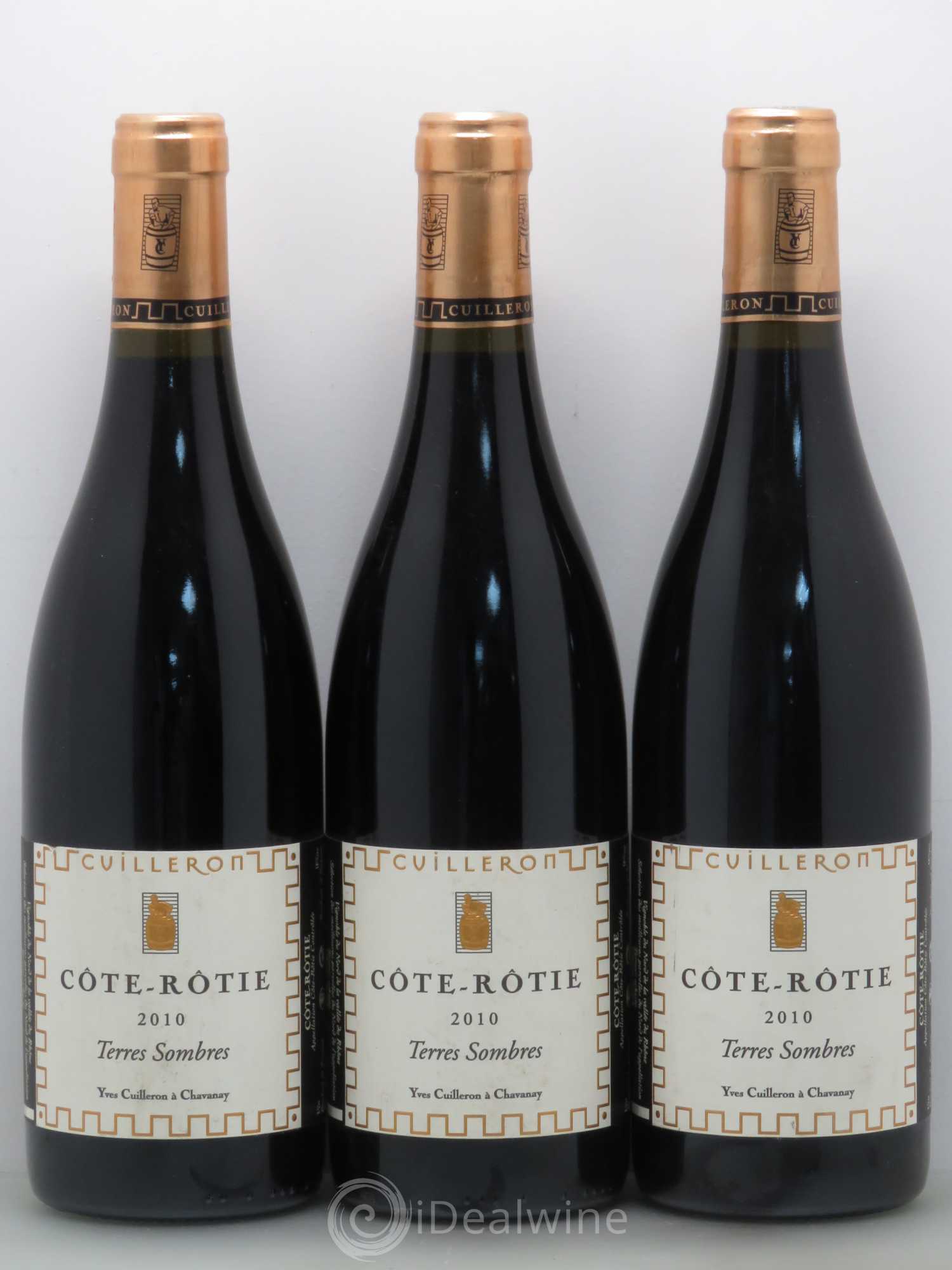 Côte-Rôtie Terres Sombres Yves Cuilleron (Domaine) 2010 - Lot de 3 bouteilles - 0