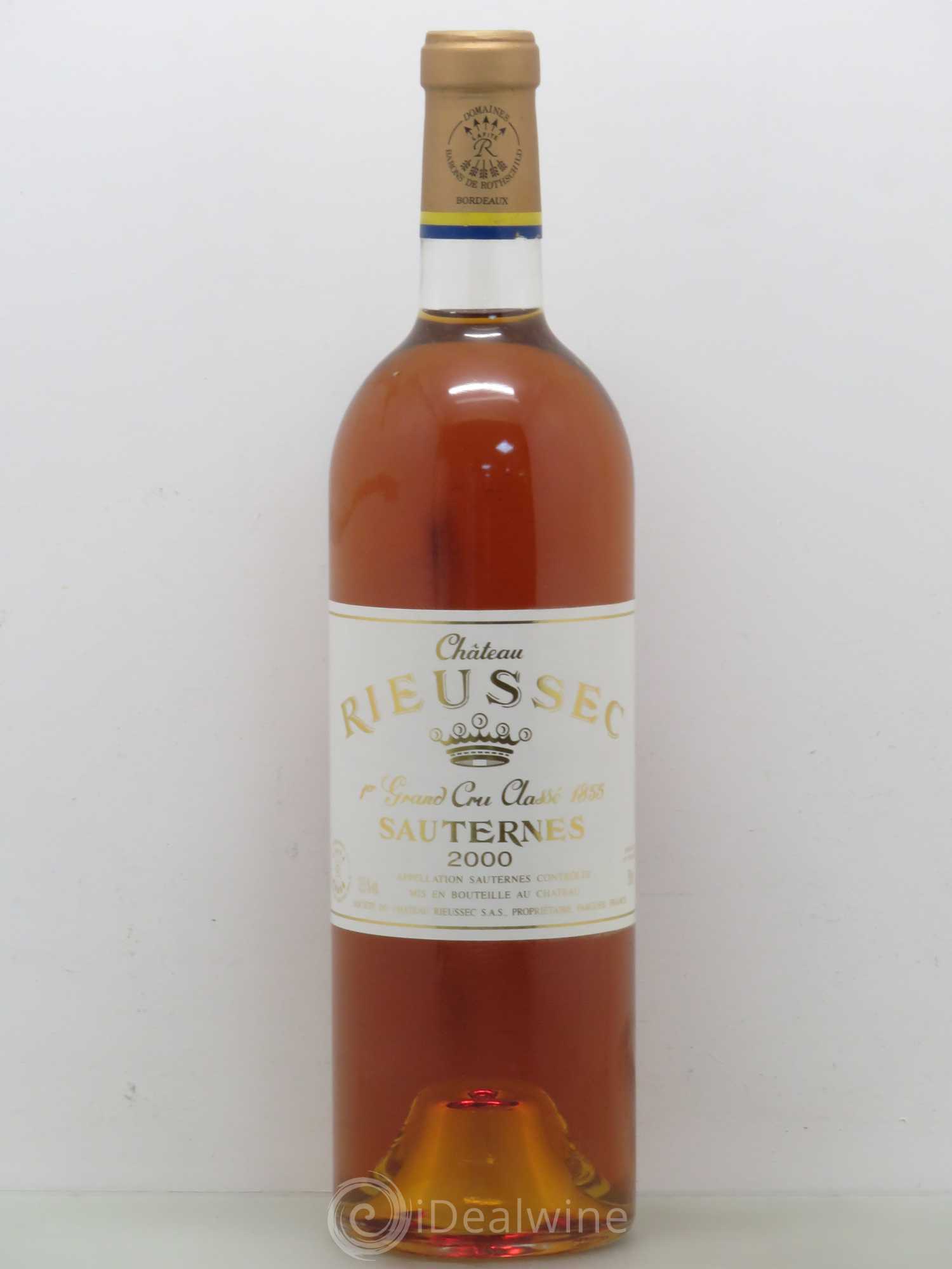 Château Rieussec 1er Grand Cru Classé 2000 - Posten von 1 Flasche - 0