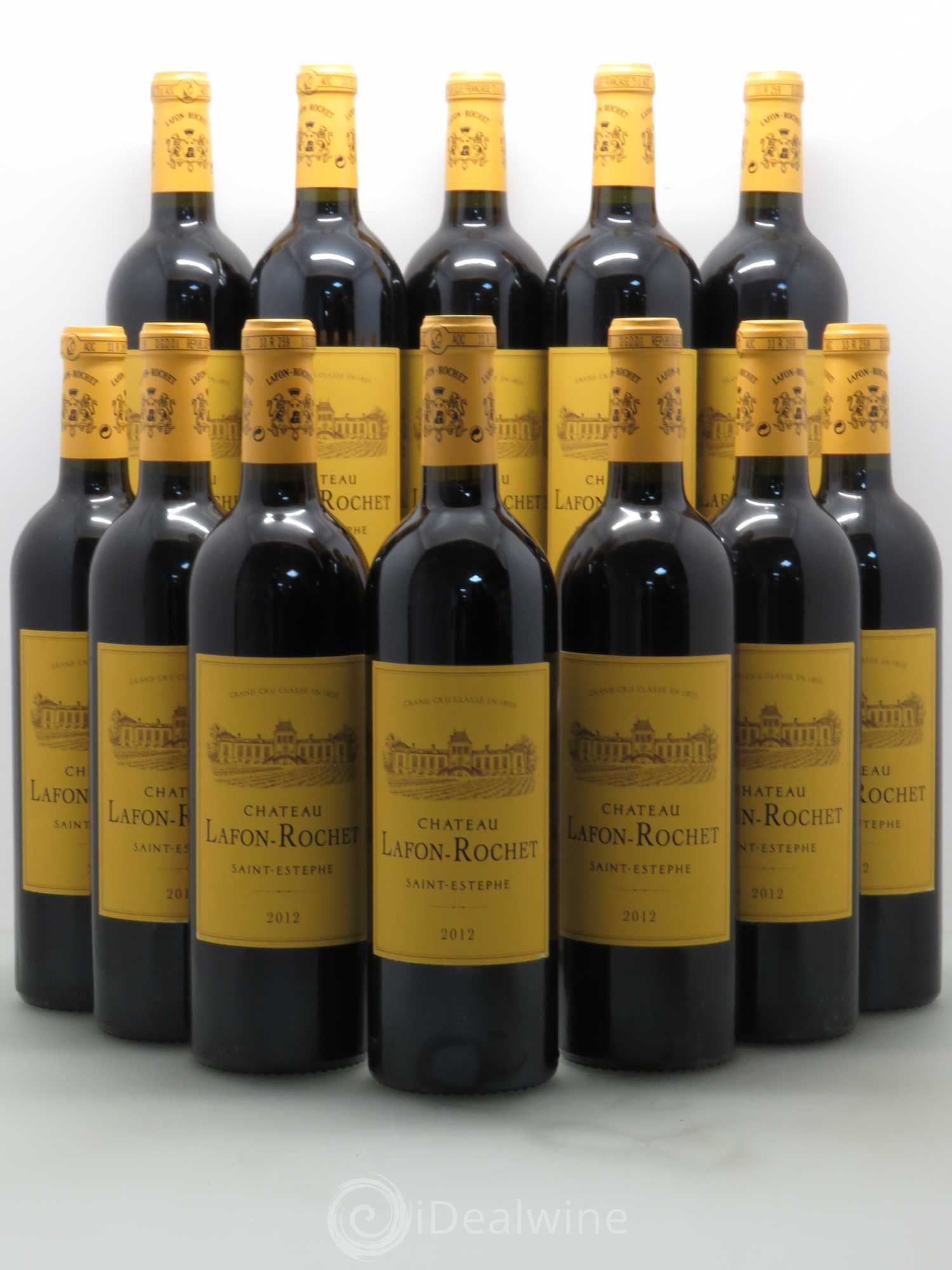 Château Lafon Rochet 4ème Grand Cru Classé 2012 - Lot de 12 bouteilles - 0
