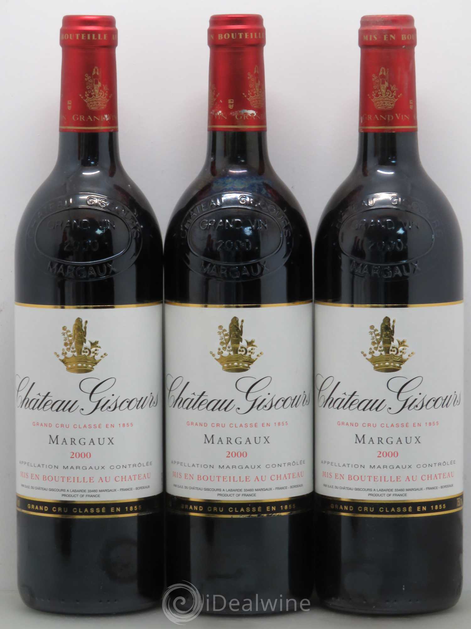 Château Giscours 3ème Grand Cru Classé 2000 - Lot de 6 bouteilles - 1
