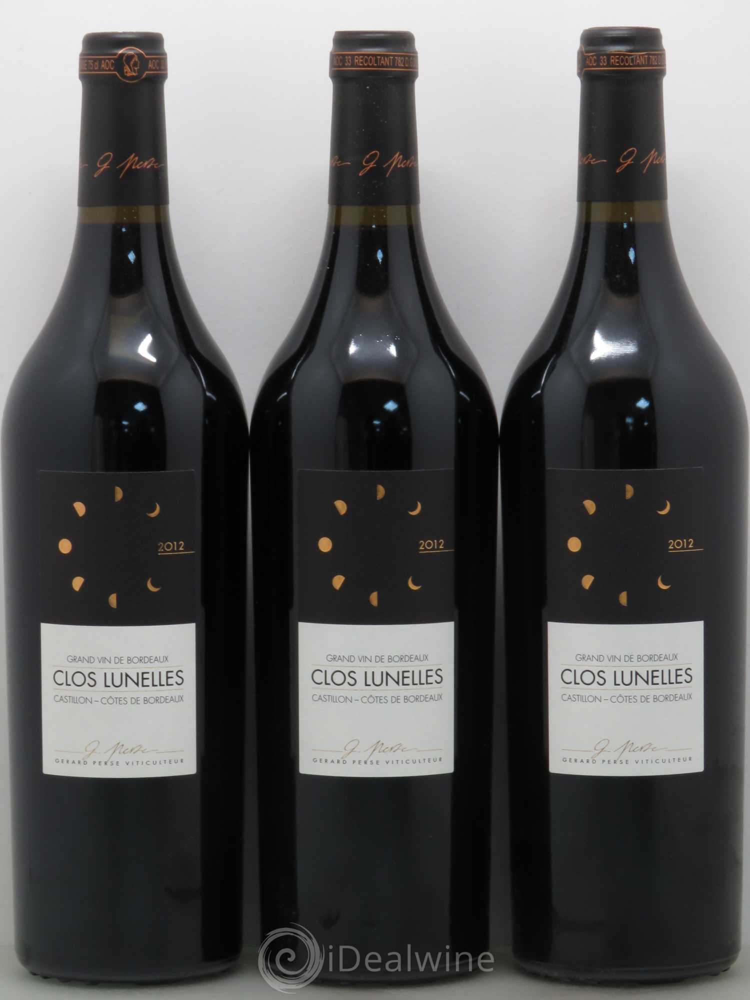Clos Lunelles 2012 - Lot de 12 bouteilles - 1