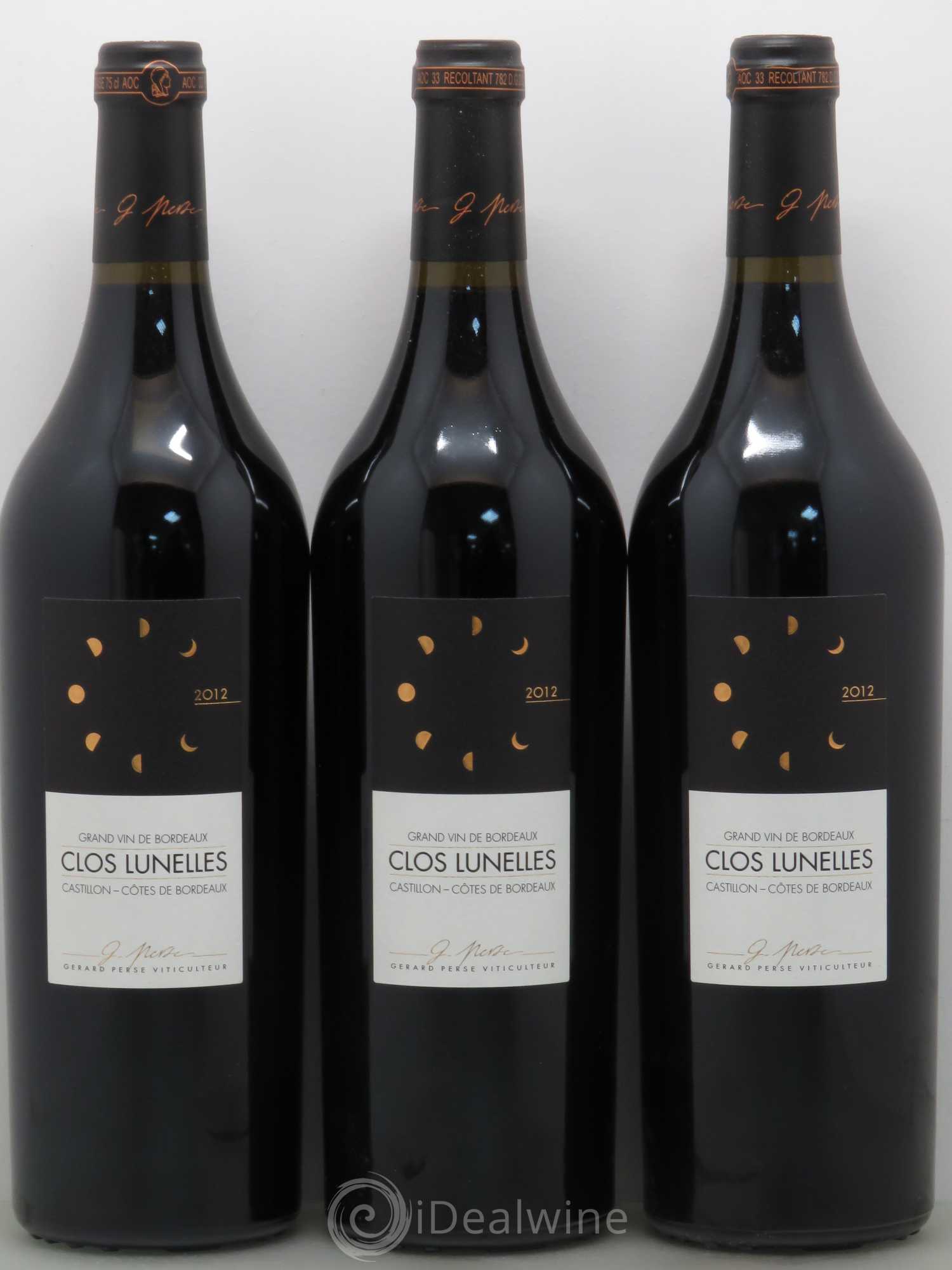 Clos Lunelles 2012 - Lot de 12 bouteilles - 2
