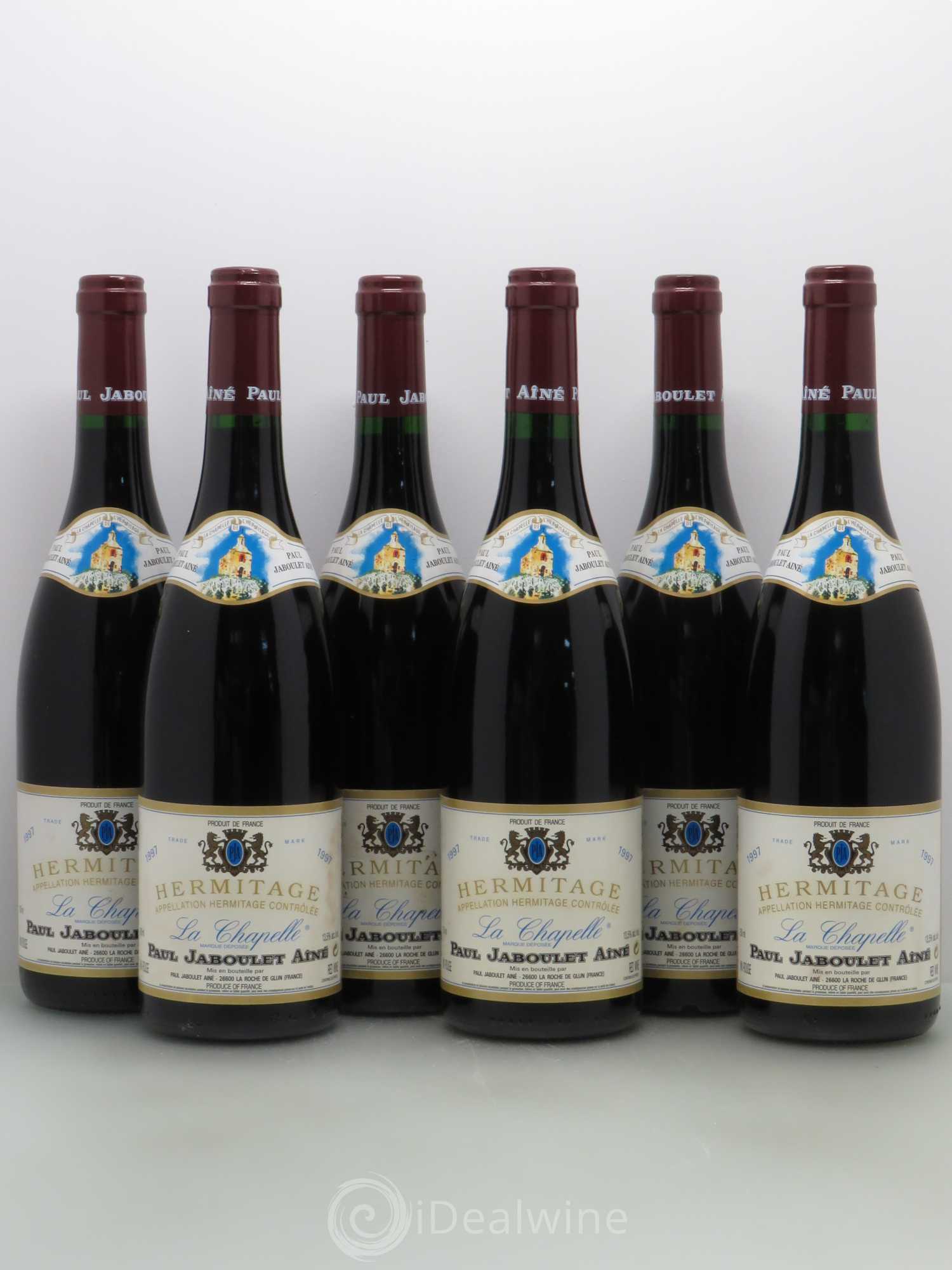 Hermitage La Chapelle Paul Jaboulet Ainé 1997 - Lot de 6 bouteilles - 0