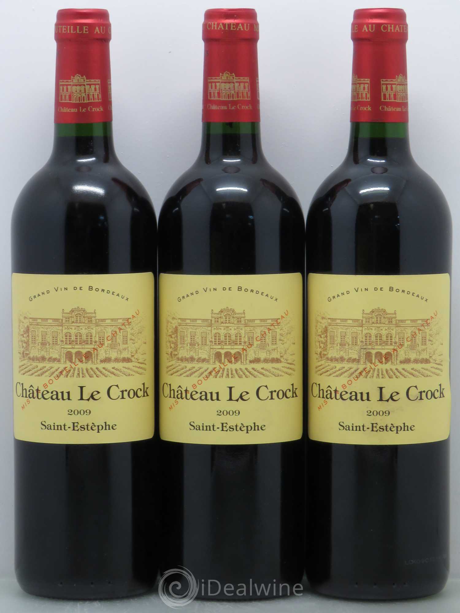 Château le Crock Cru Bourgeois 2009 - Lot de 6 bouteilles - 2