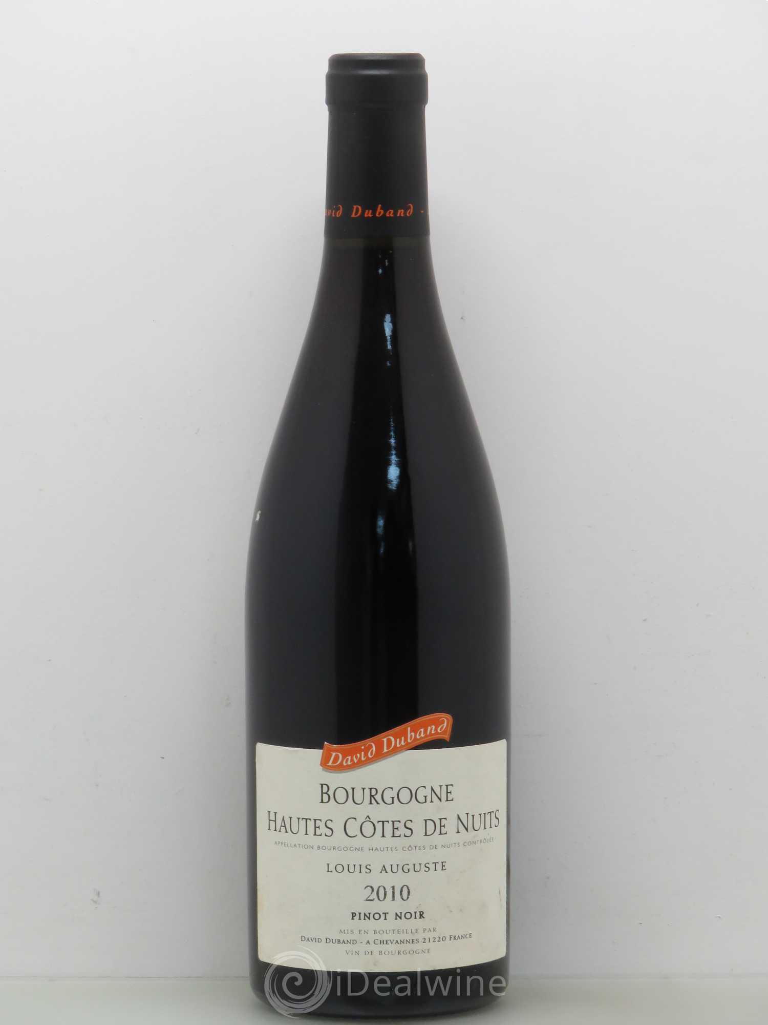Hautes-Côtes de Nuits David Duband 2010 - Lot de 1 bouteille - 0