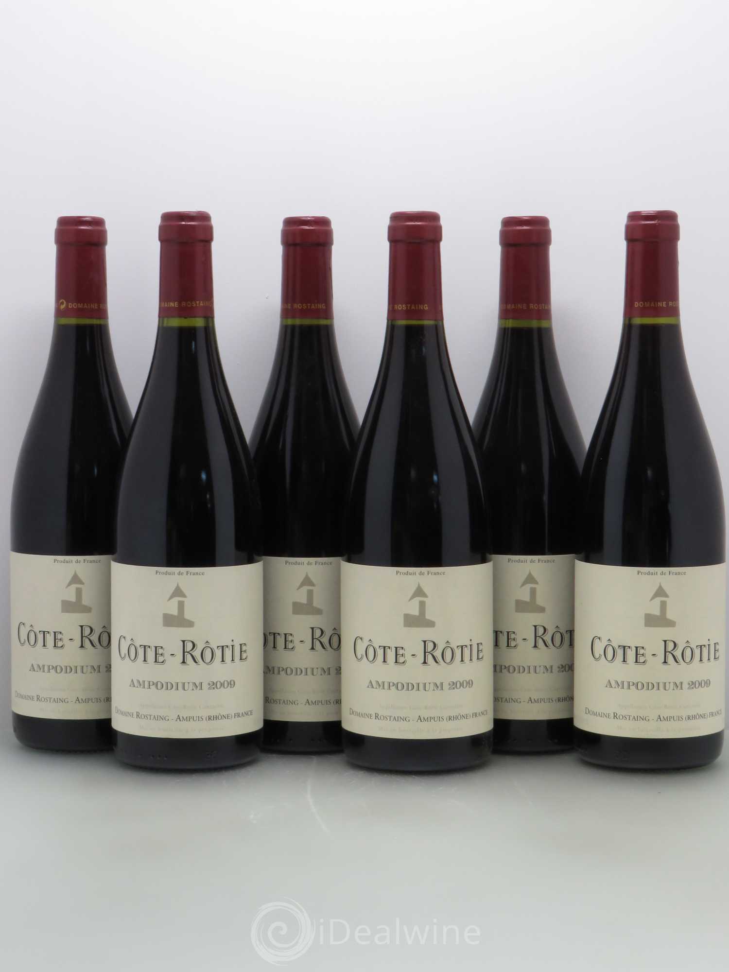 Côte-Rôtie Ampodium René Rostaing 2009 - Lot of 6 bottles - 0