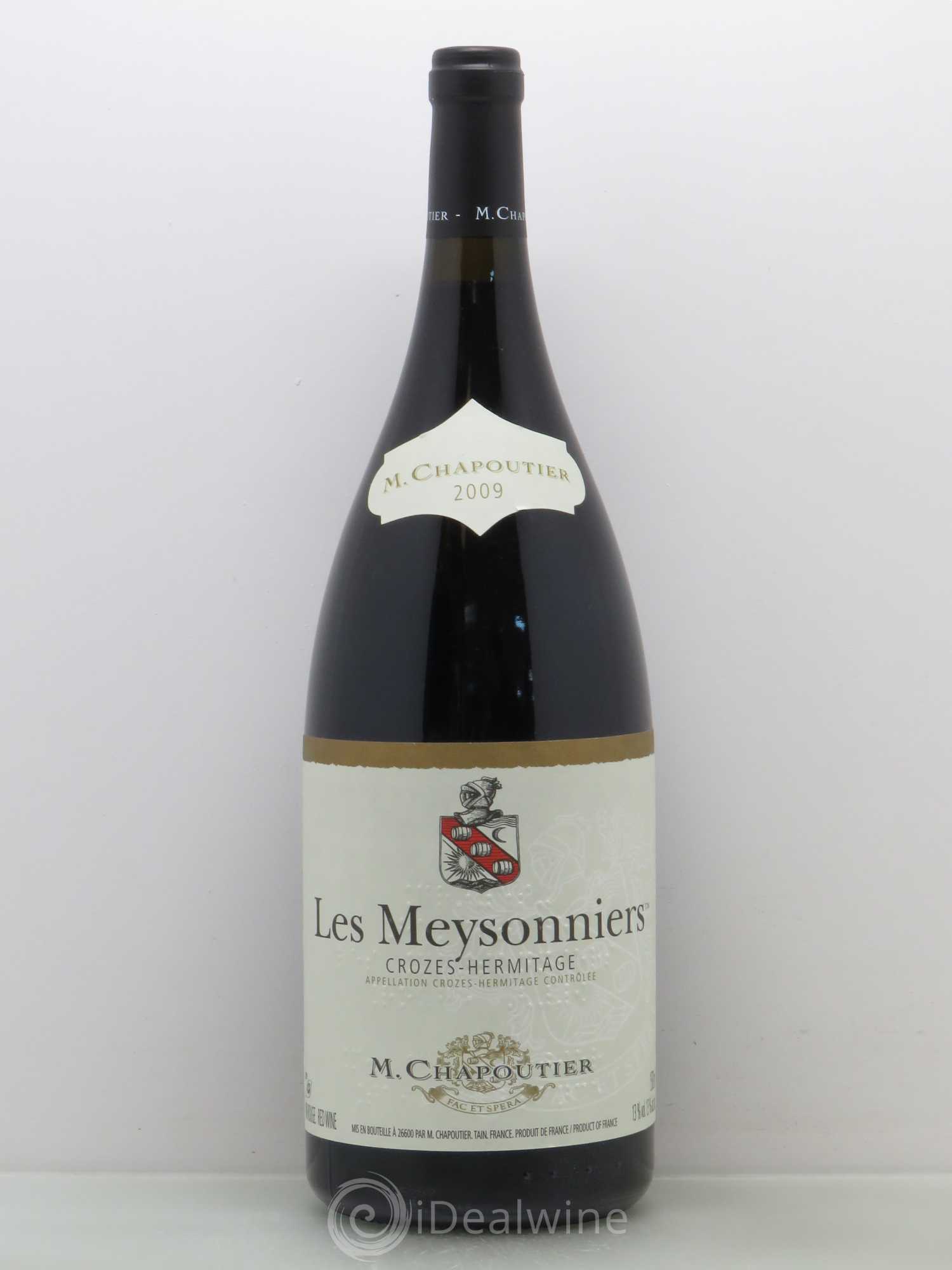 Crozes-Hermitage Les Meysonniers Chapoutier 2009 - Posten von 1 Magnum - 0