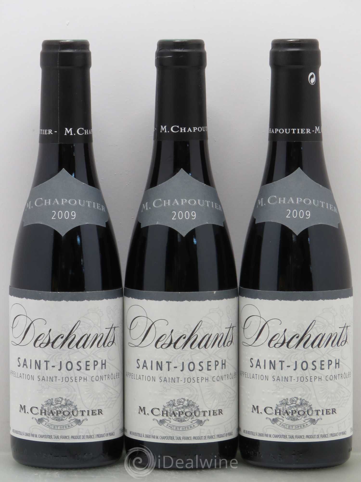 Saint-Joseph Deschants Chapoutier 2009 - Lot de 6 demi bouteilles - 2
