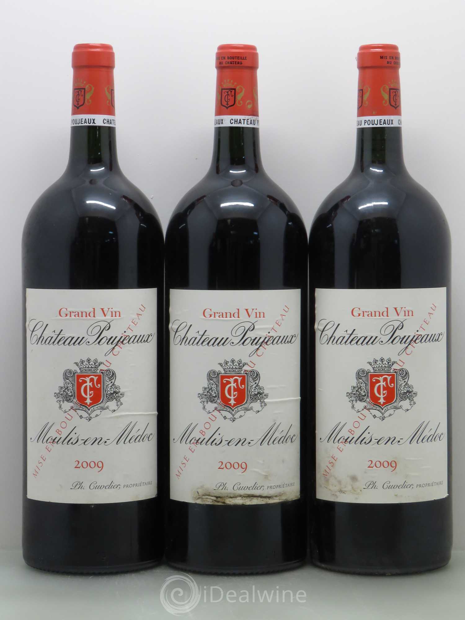 Château Poujeaux 2009 - Lot de 6 magnums - 1
